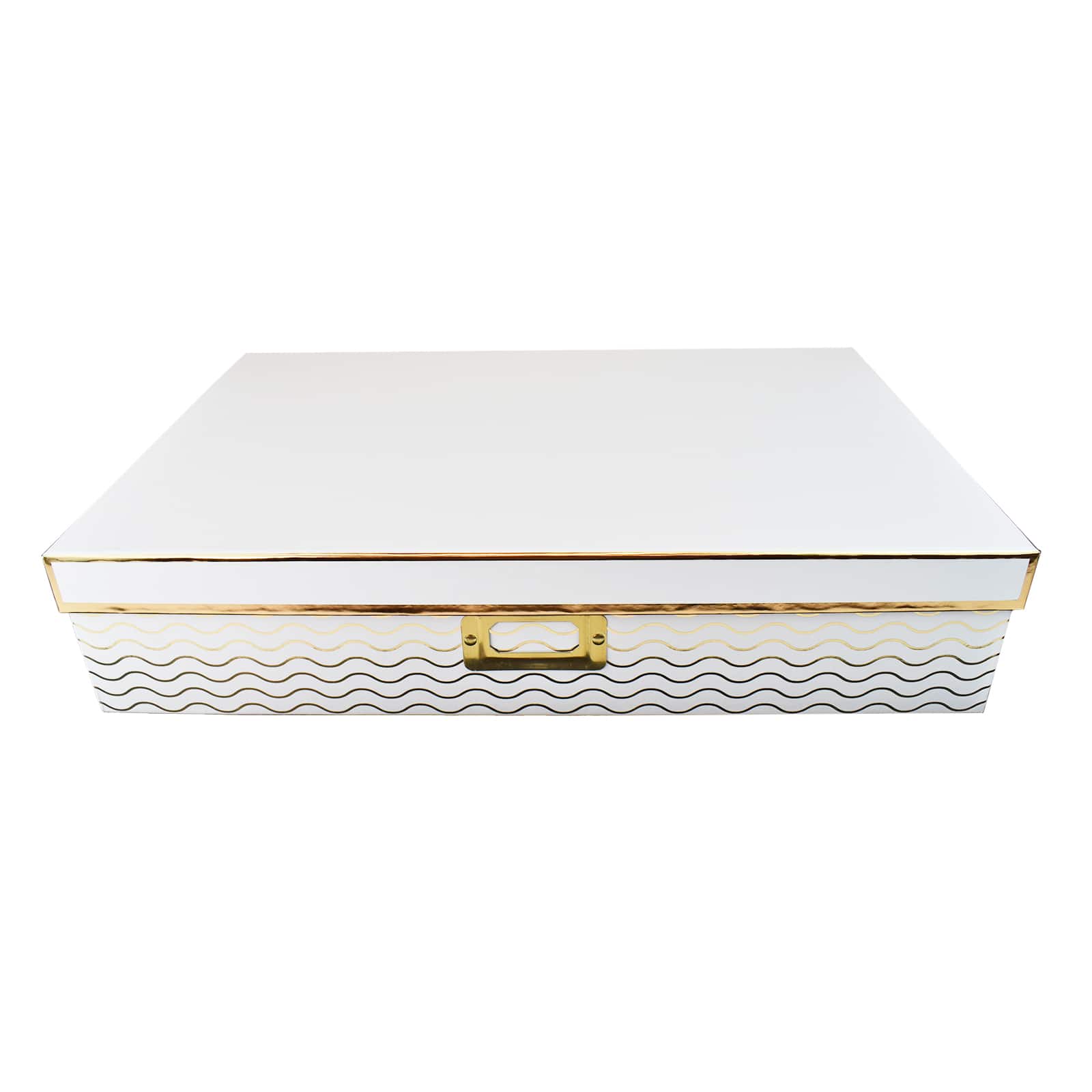 Gold Waves Document Box by Ashland