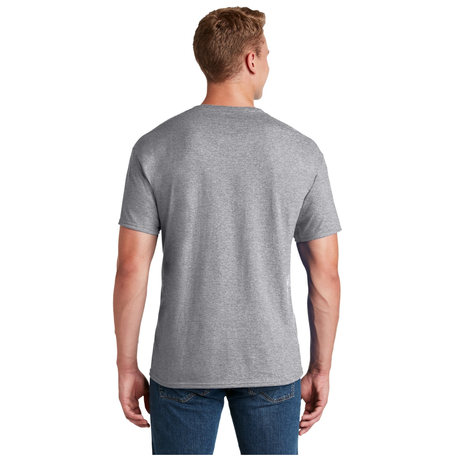 JERZEES® DRI-POWER® 50/50 Cotton/Poly Pocket T-Shirt