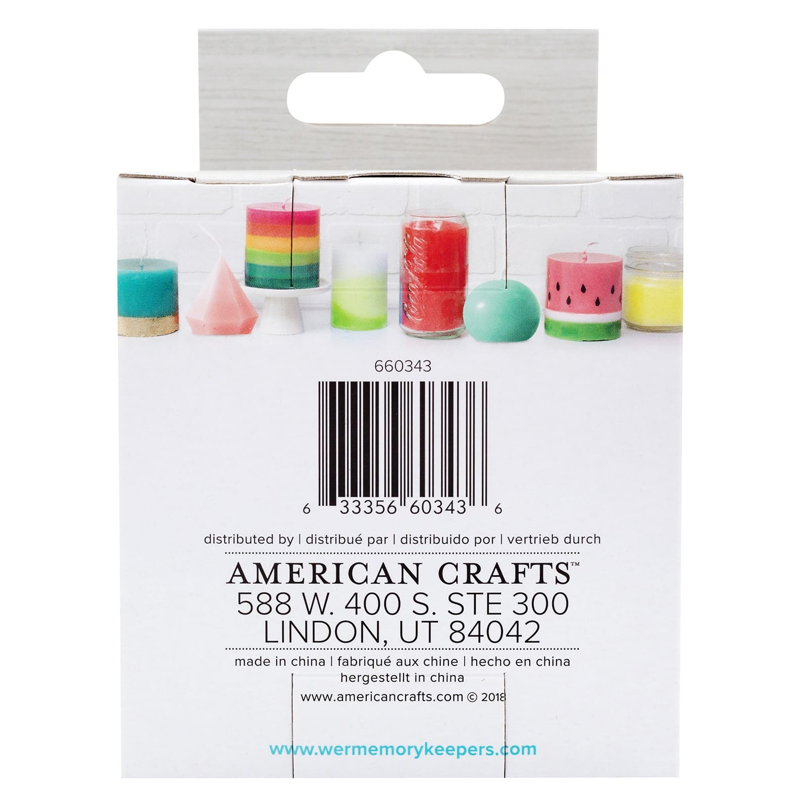 We R Memory Keepers® Geometric Wick Candle Mold