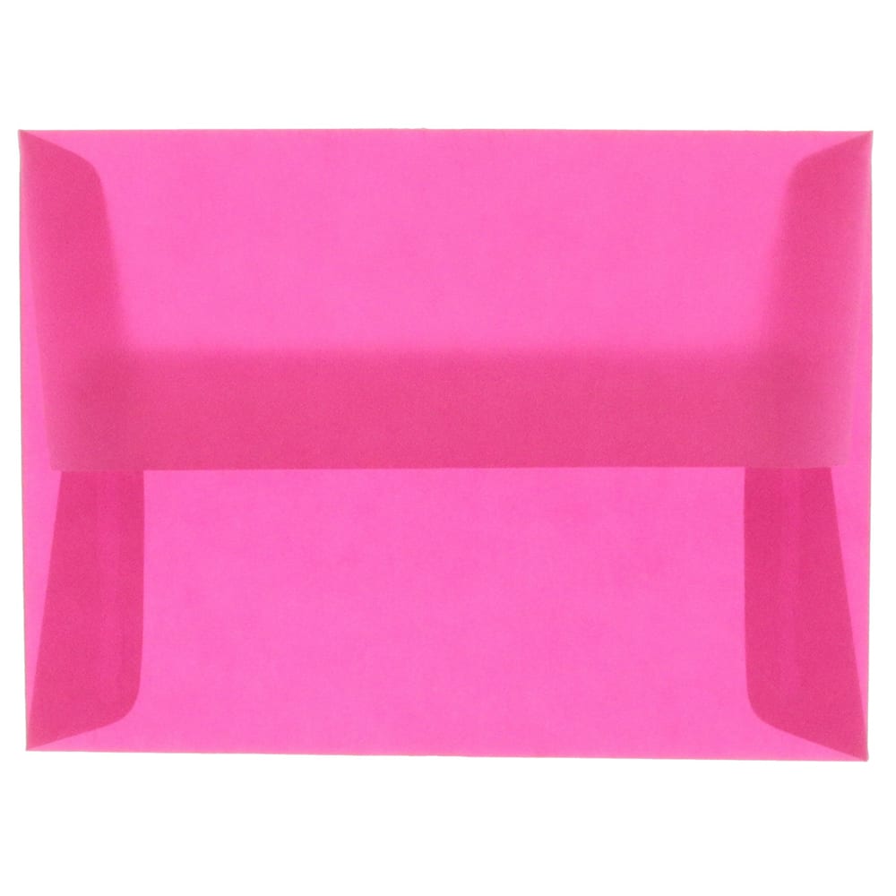 JAM Paper A2 Translucent Vellum Invitation Envelopes, 50ct.