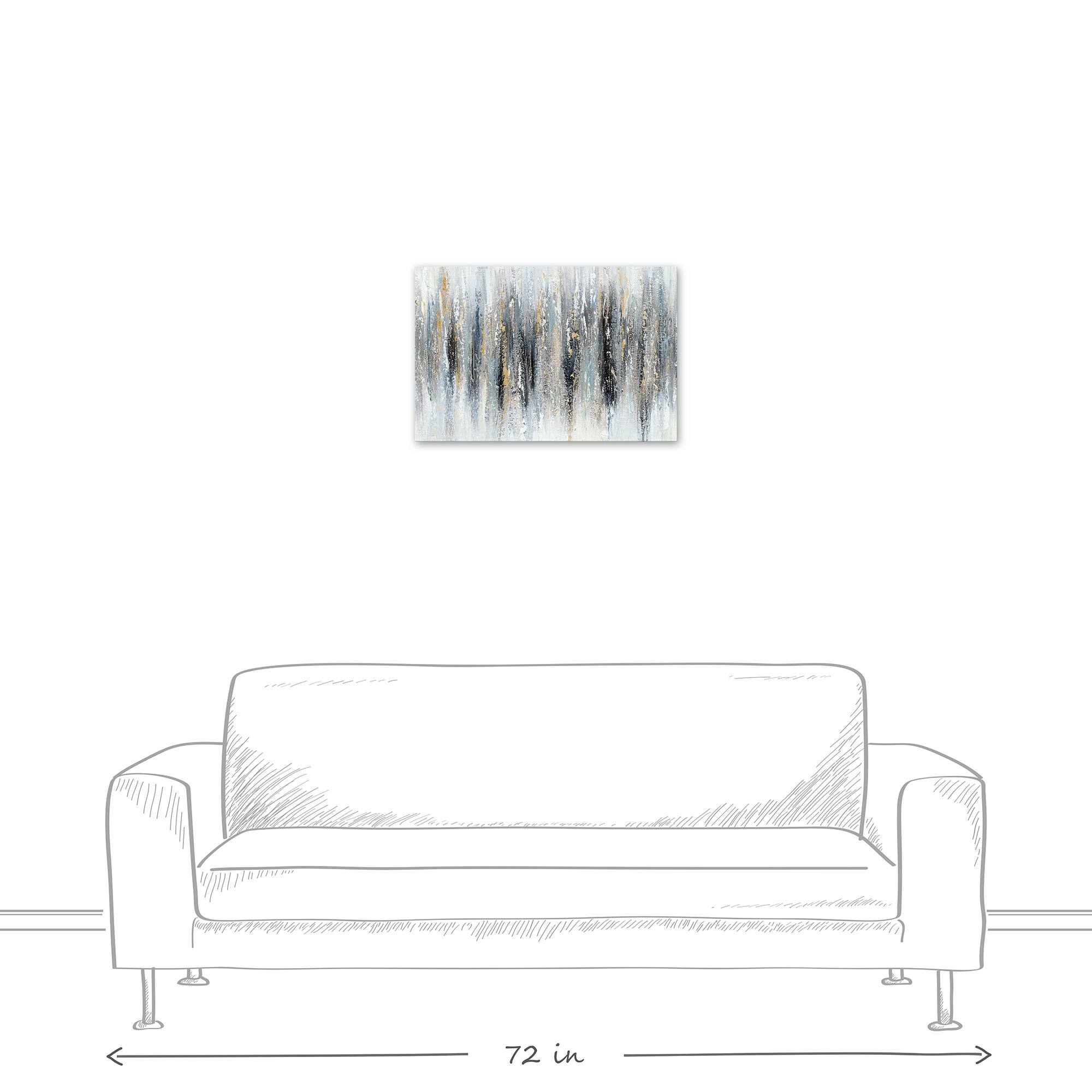 Deep Waves 24" x 16" Canvas Wall Art
