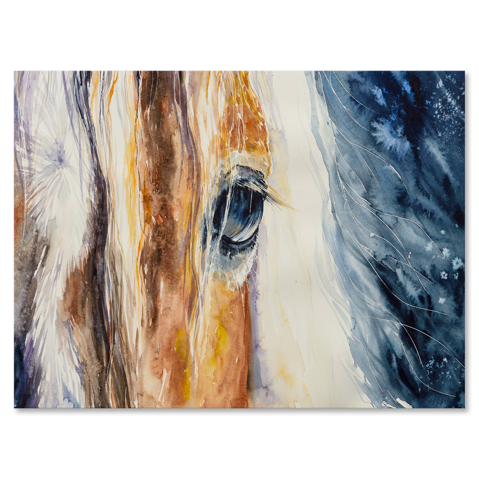 Designart - Close-Up of A Beautiful Horses Eye I