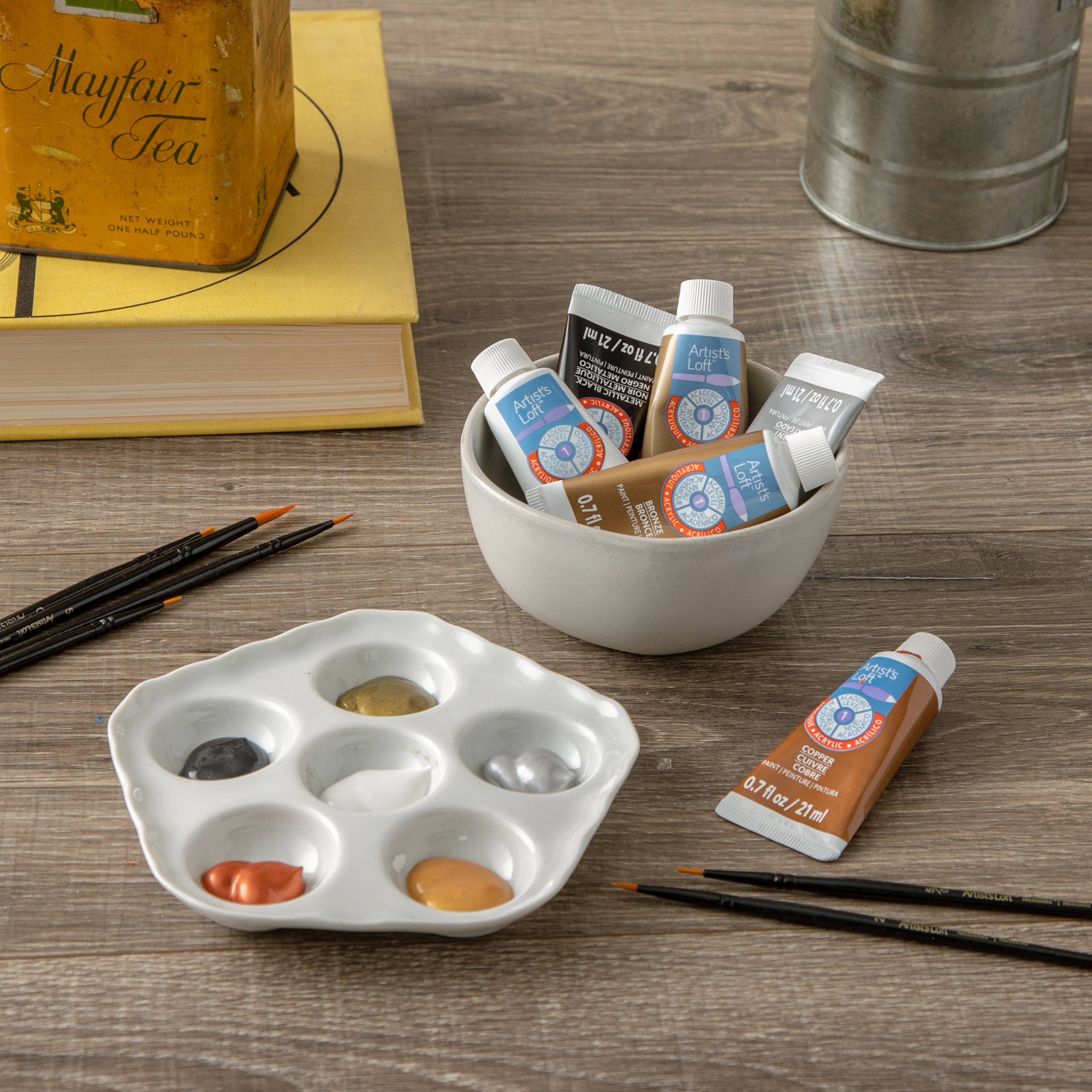Artist's Loft® Metallic Acrylic Paint Set, 6 Count