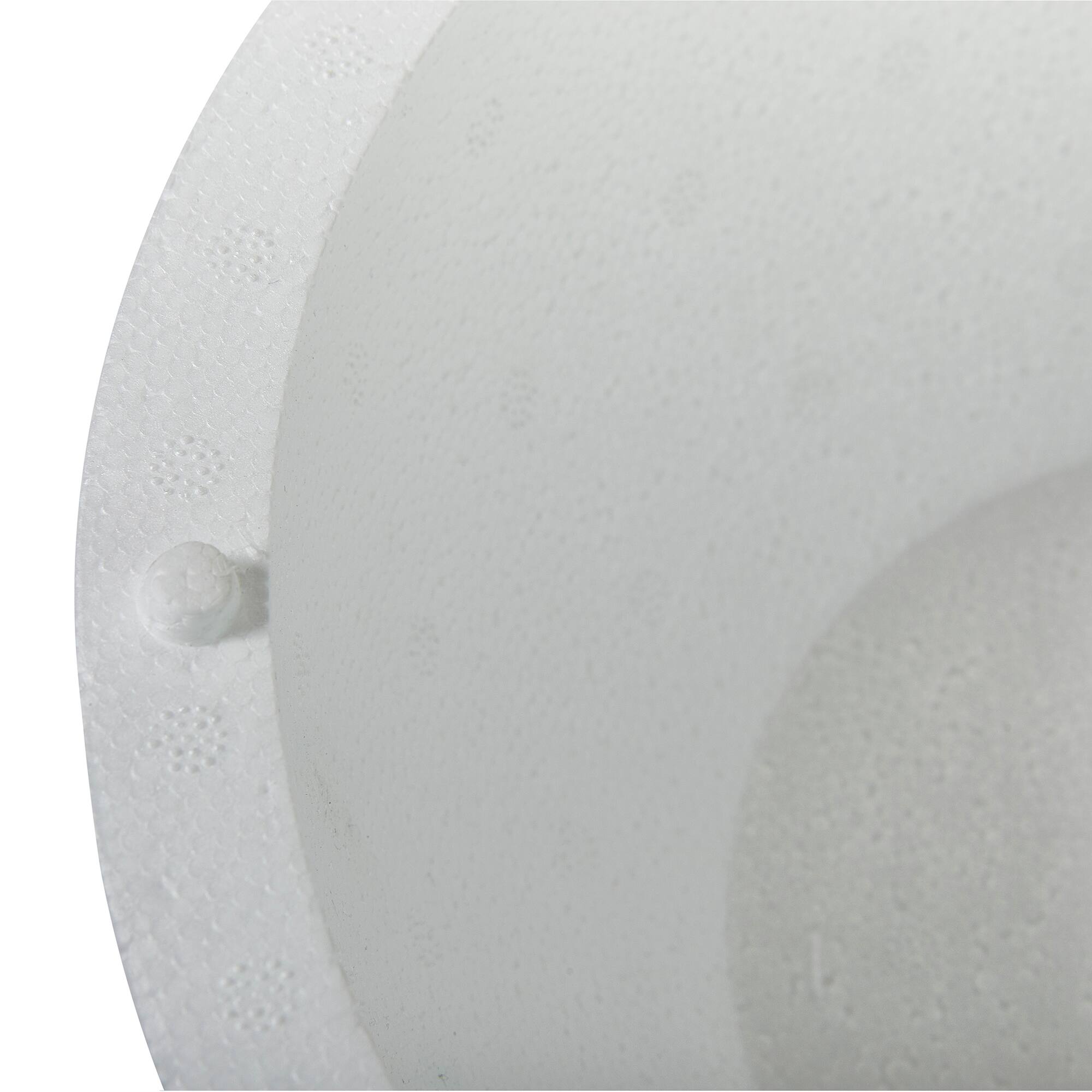 12 Pack: FloraCraft® SmoothFōM® 9.9" Hollow Foam Half Ball