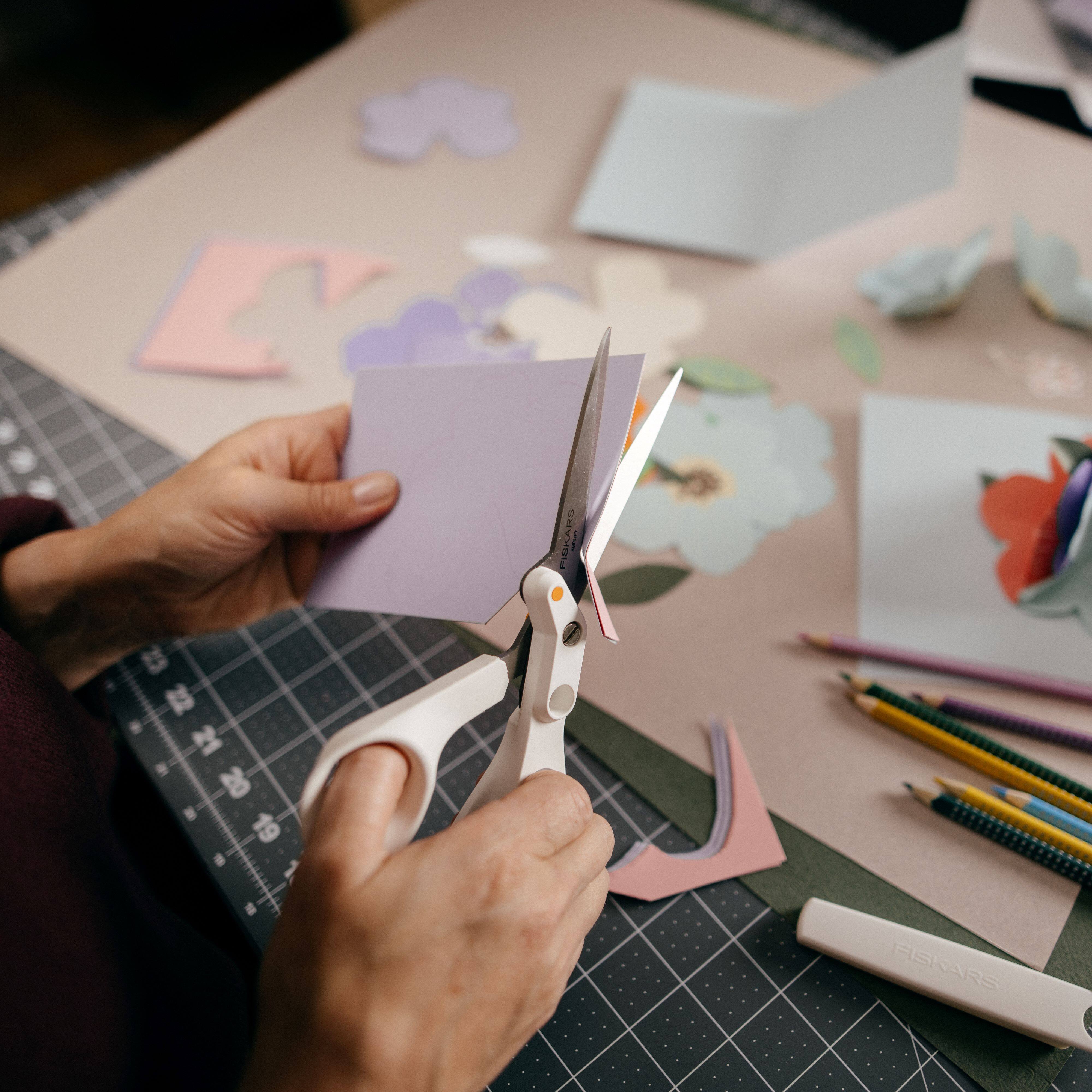 6 Pack: Fiskars® SoftGrip® Amplify® Mixed Media Shears