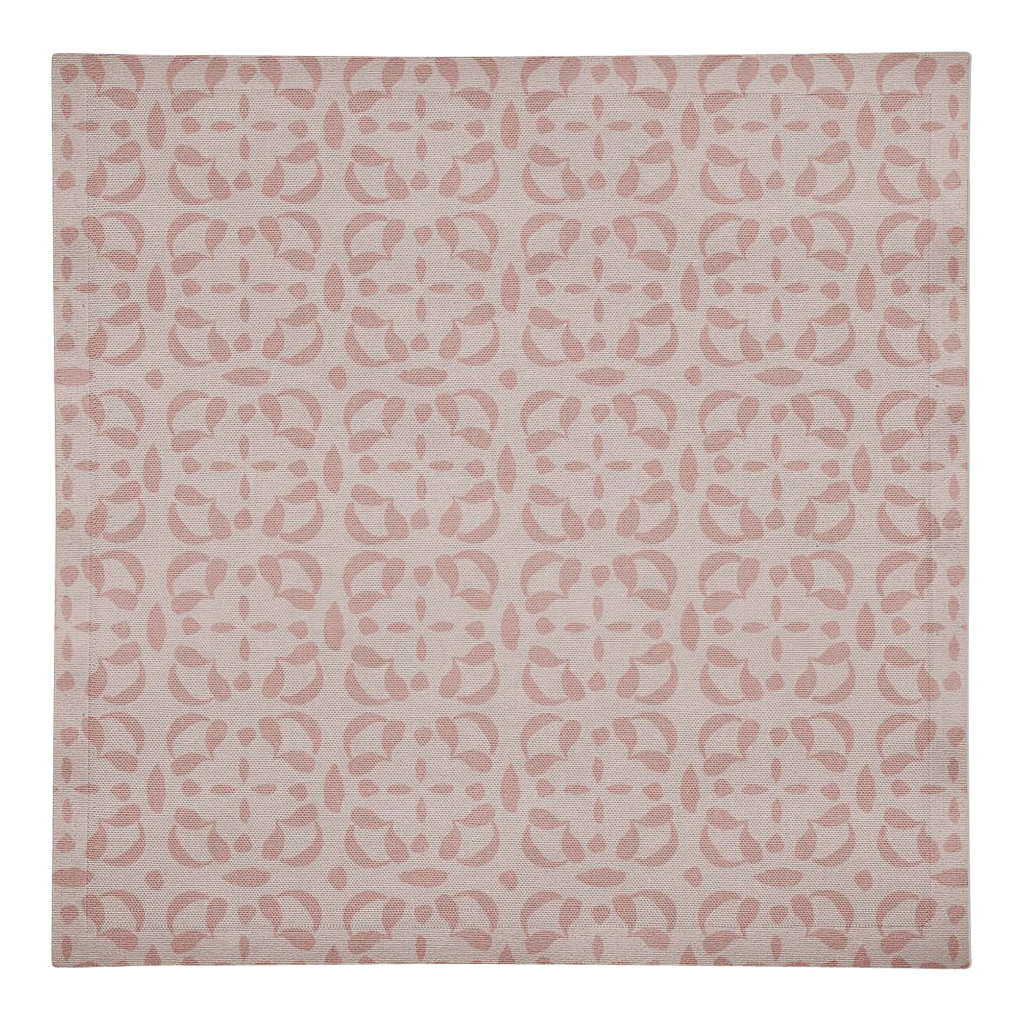 Intricate Circle Stack Cotton Twill Napkin