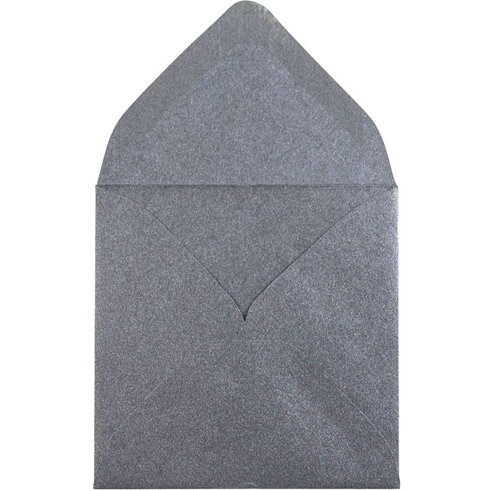 JAM Paper 3" Metallic Square Invitation Envelopes