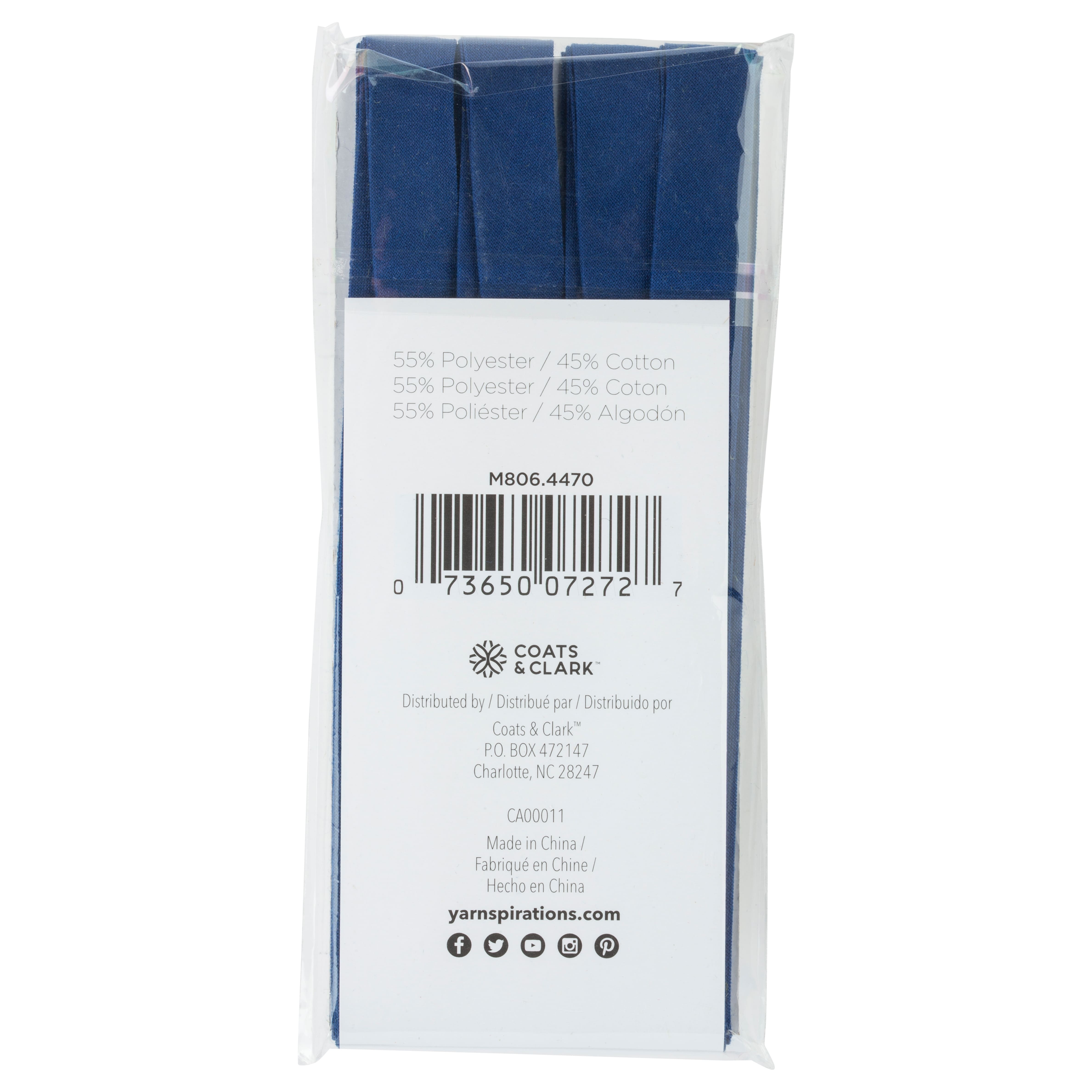 Coats & Clark™ Extra Wide Double Fold Bias Tape