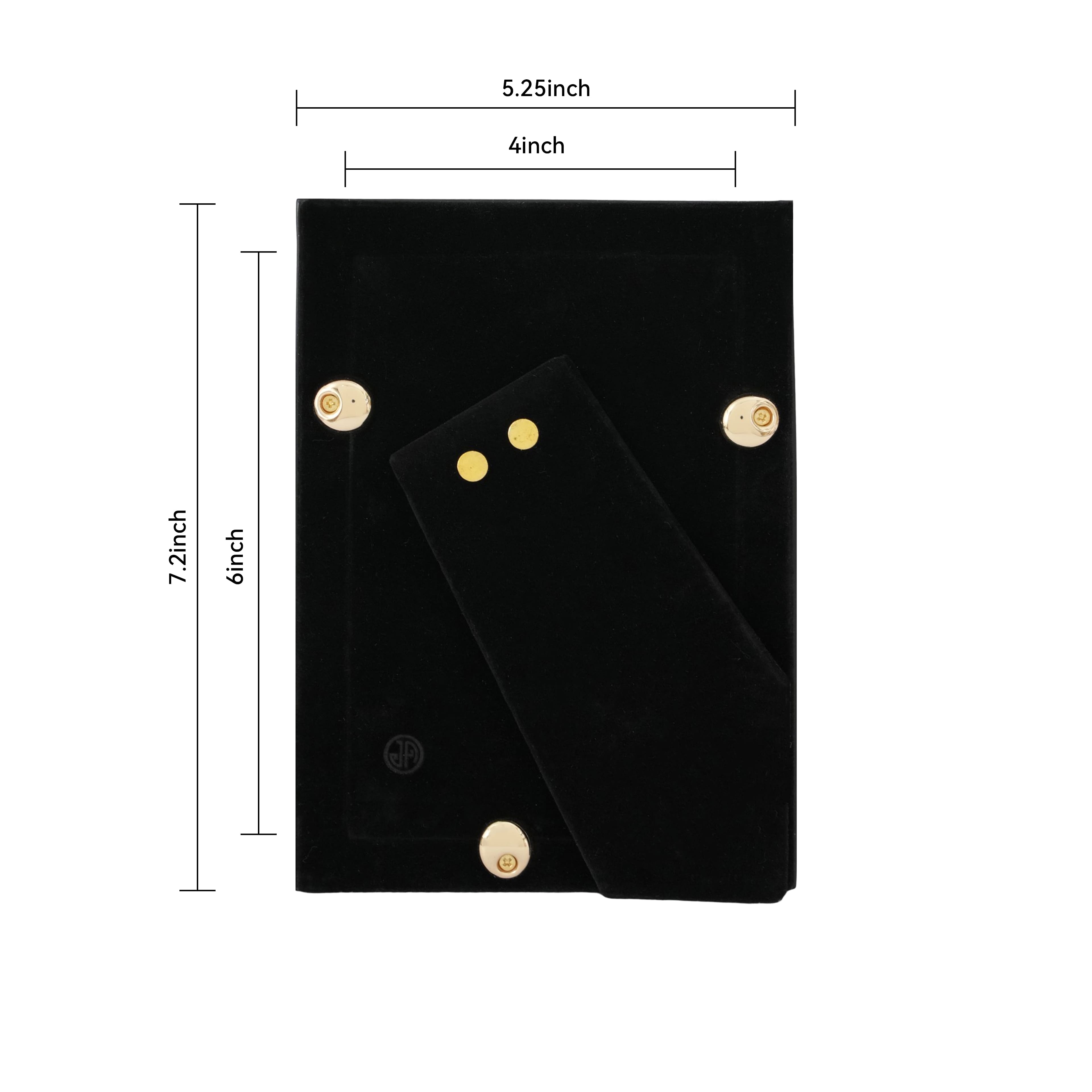 Jonathan Adler x Michaels 4" x 6" Black Greek Key Tabletop Frame