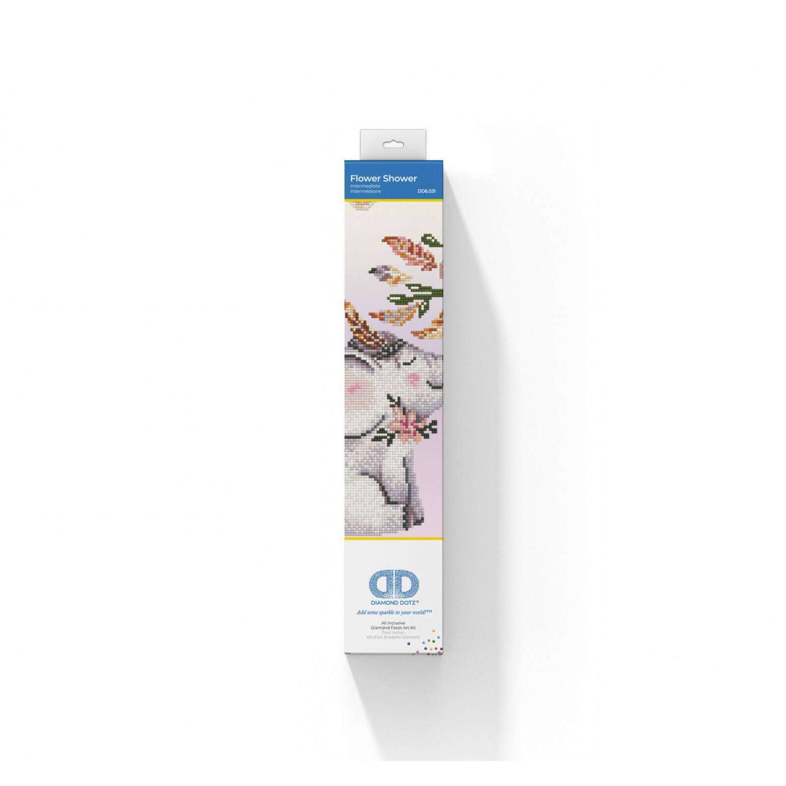 Diamond Dotz® Intermediate Flower Shower Diamond Painting Kit