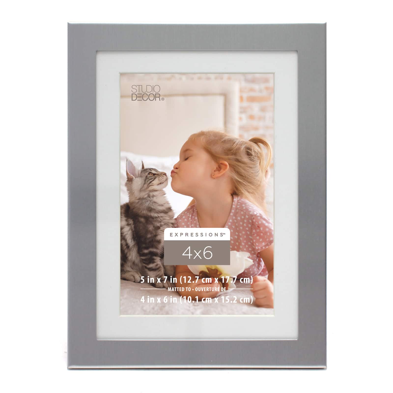 Expressions™ Aluminum Frame with Mat by Studio Décor®
