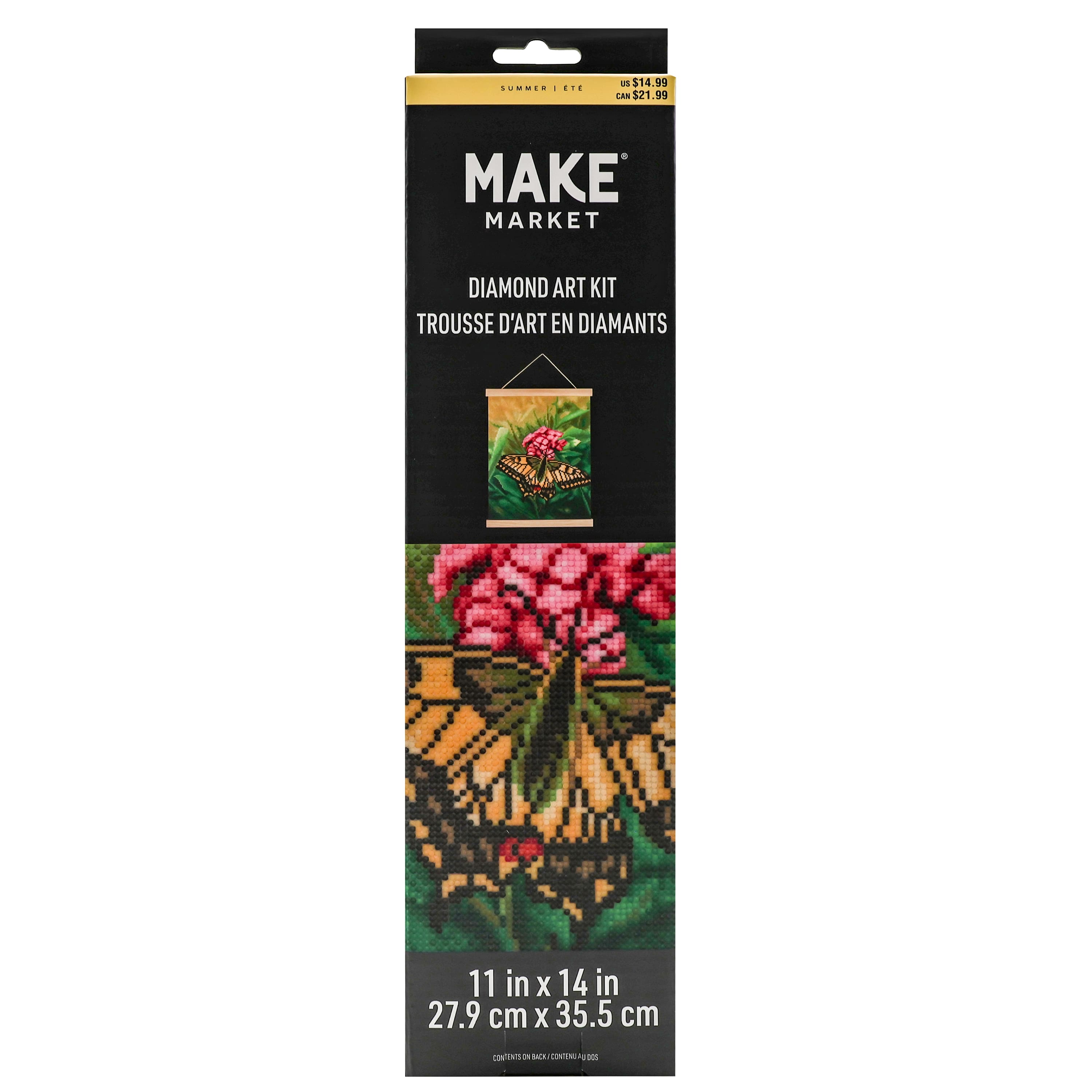 11" x 14" Butterfly Diamond Art Kit by Make Market®