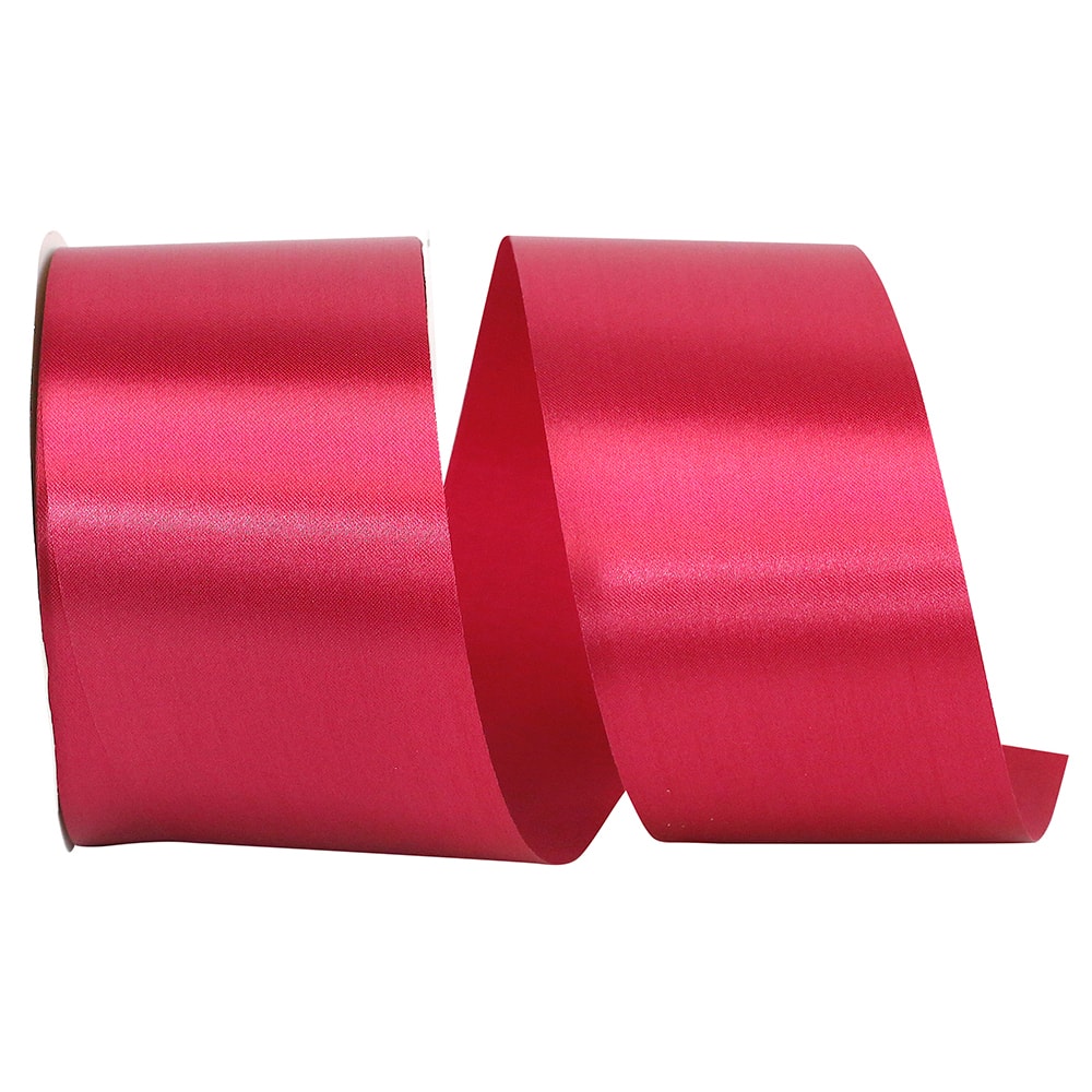 JAM Paper 2.5" x 50yd. Single Face Satin Allure Ribbon