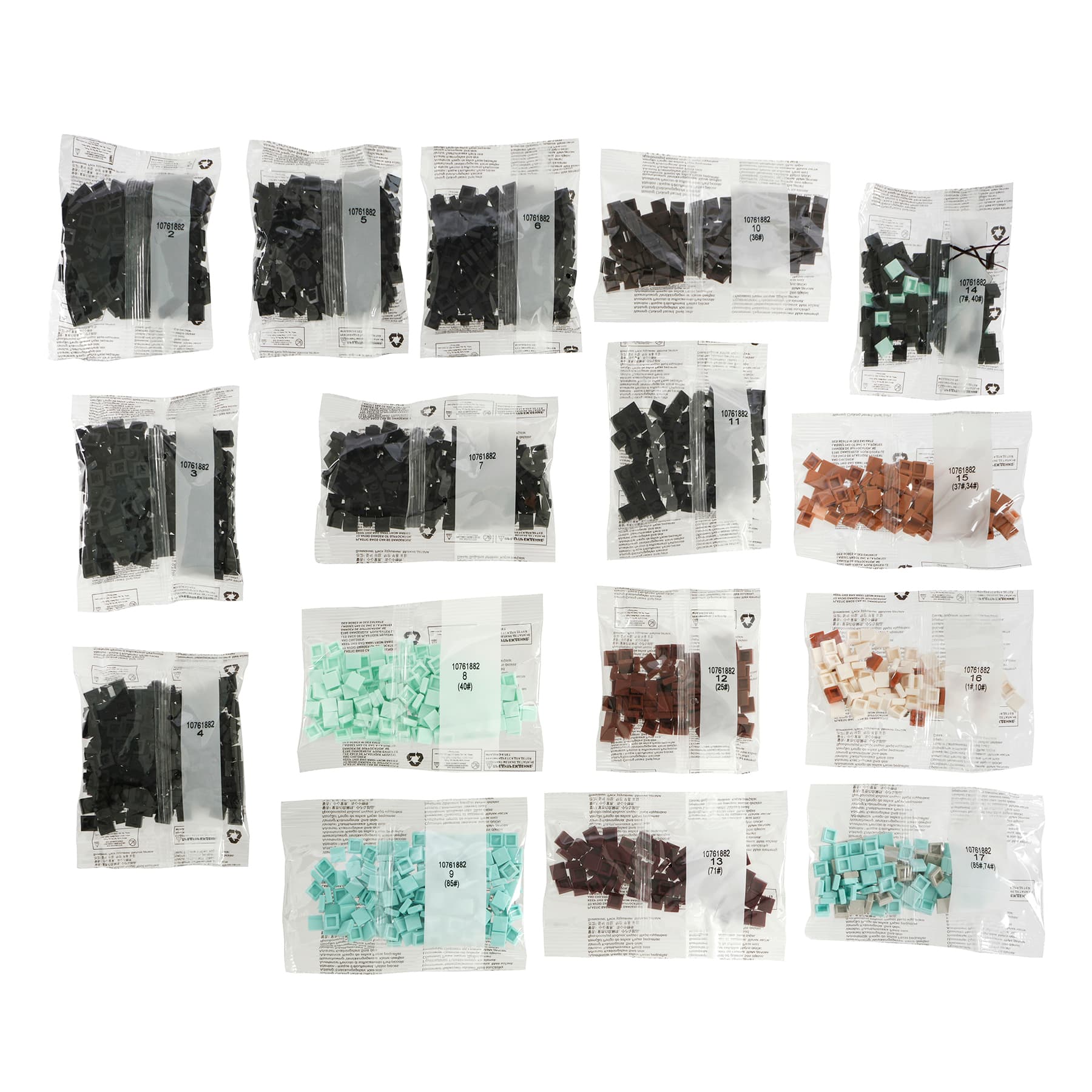 10" x 10" Horse Pixelated Brick Art Kit by Make Market®