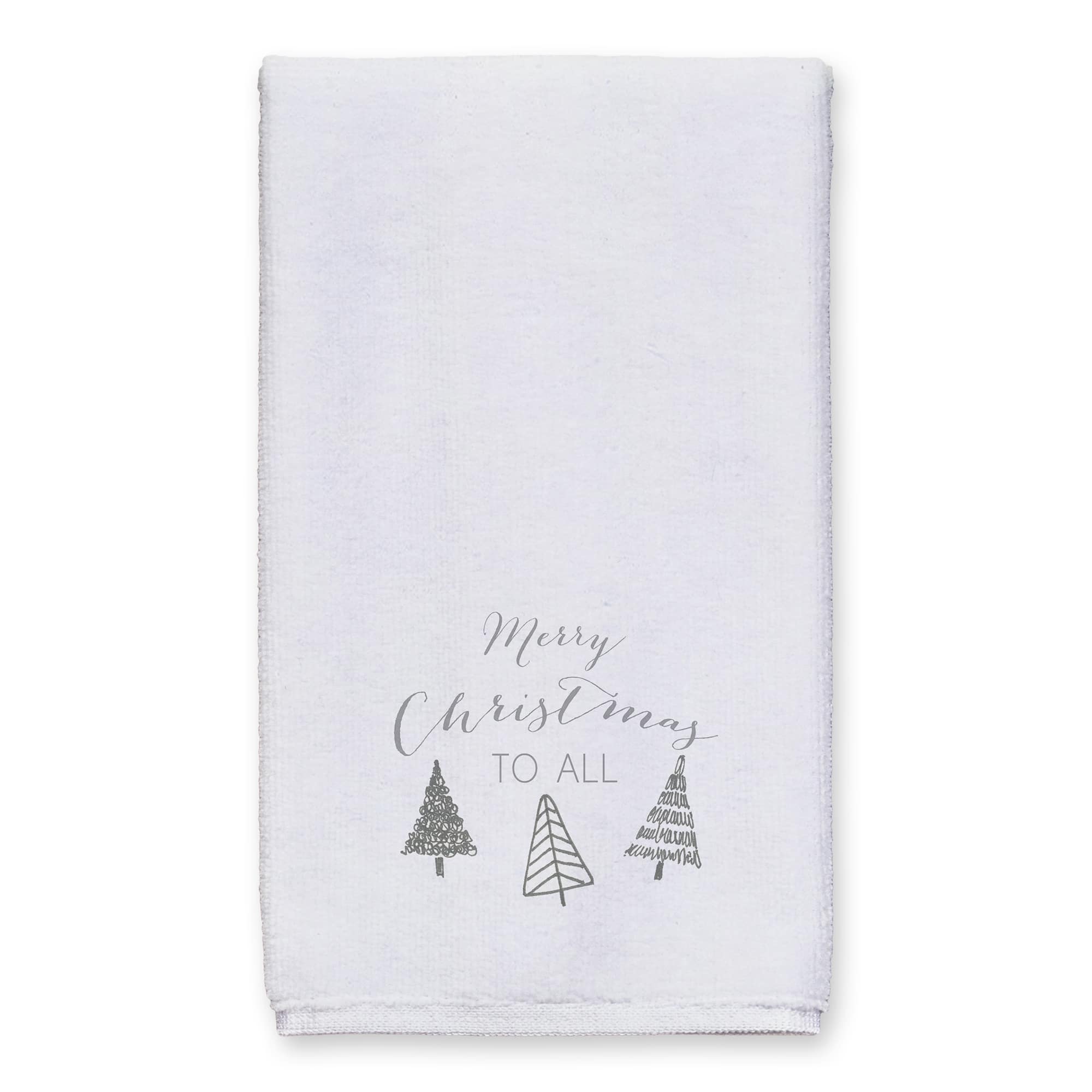Merry Christmas to All 16" x 25" Tea Towel - Set of 2