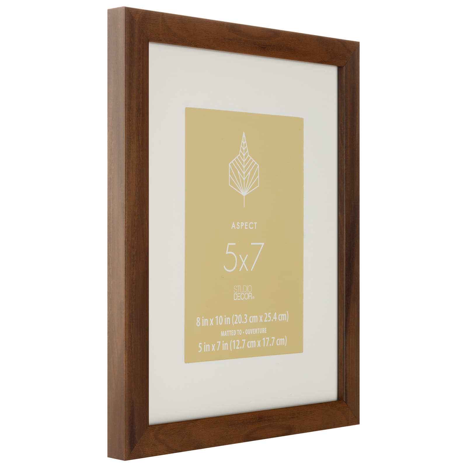 Aspect Rustic Narrow Frame With Mat by Studio Décor®