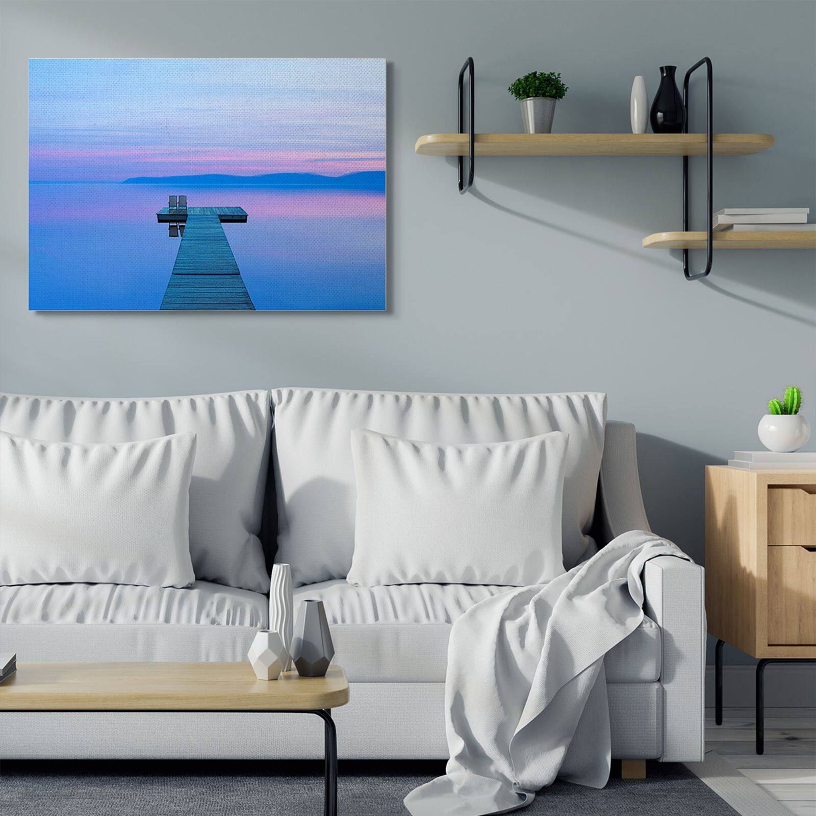 Stupell Industries Lake Landscape Photograph Wall Art