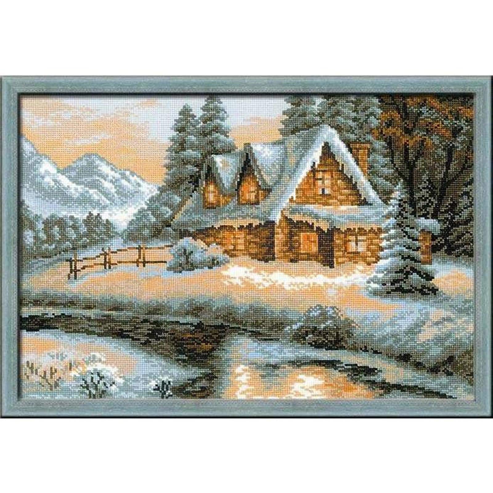 RIOLIS Winter View Counted Cross Stitch Kit  