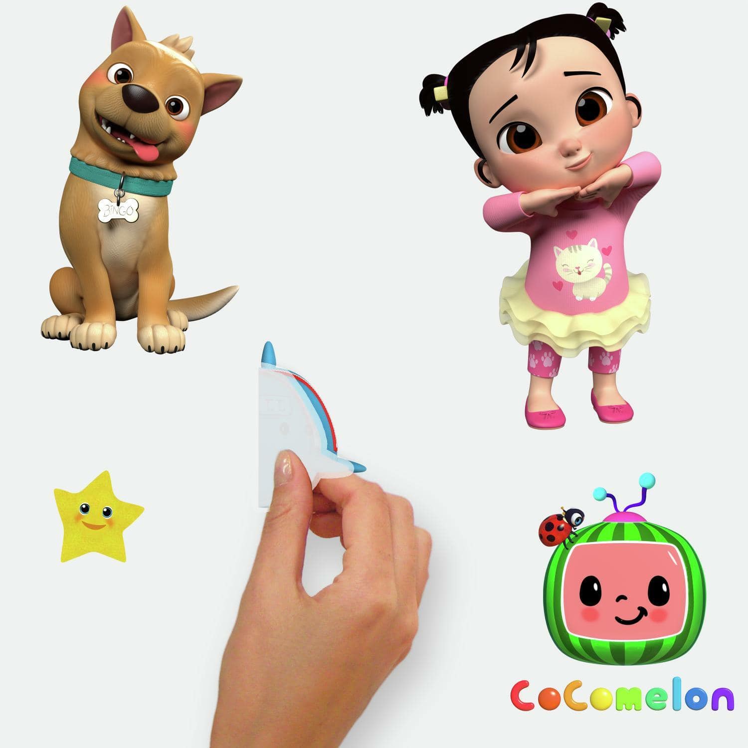 RoomMates Cocomelon Peel & Stick Wall Decals