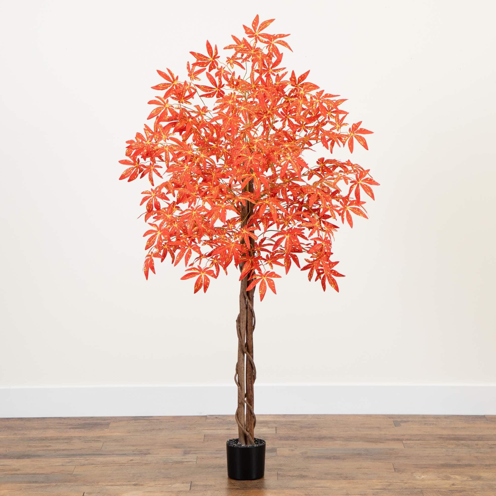 5ft. Autumn Vibrant Maple Artificial Fall Tree