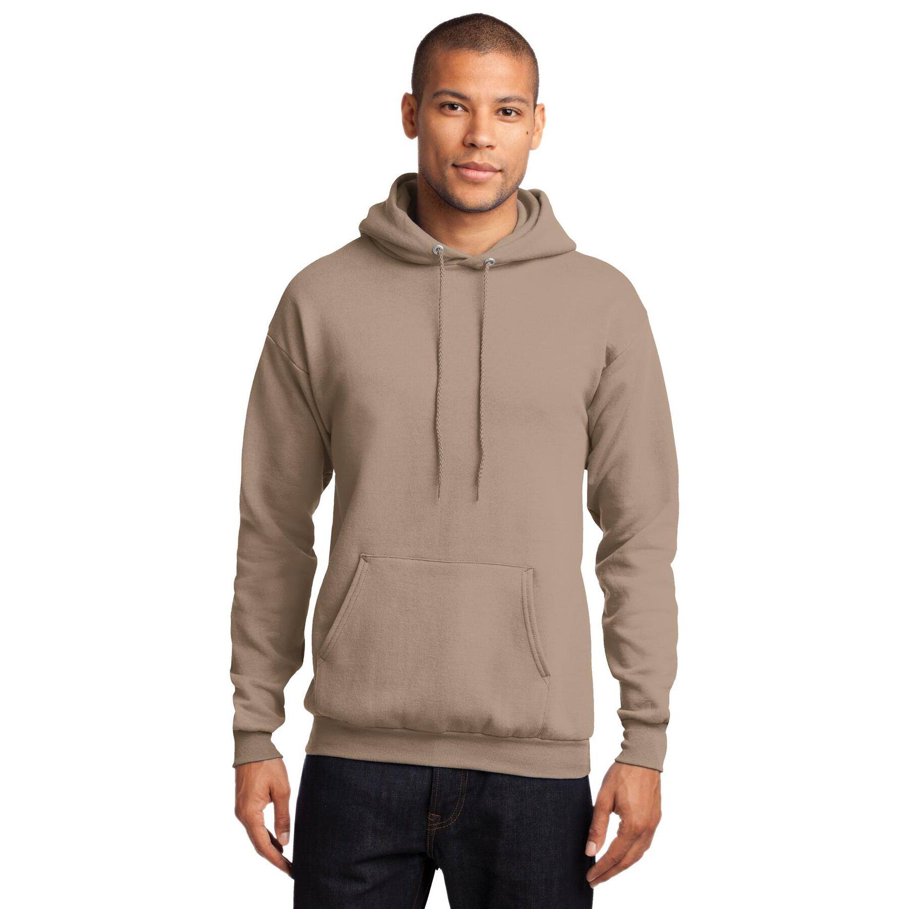 Port & Company® Neutrals Core Fleece Pullover Hooded Sweatshirt