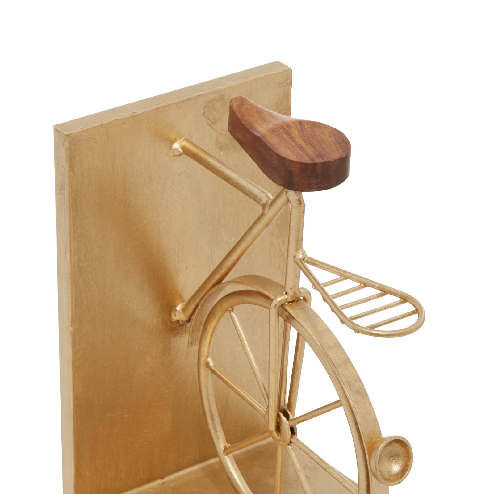 9" Contemporary Bicycle Iron Bookend Set