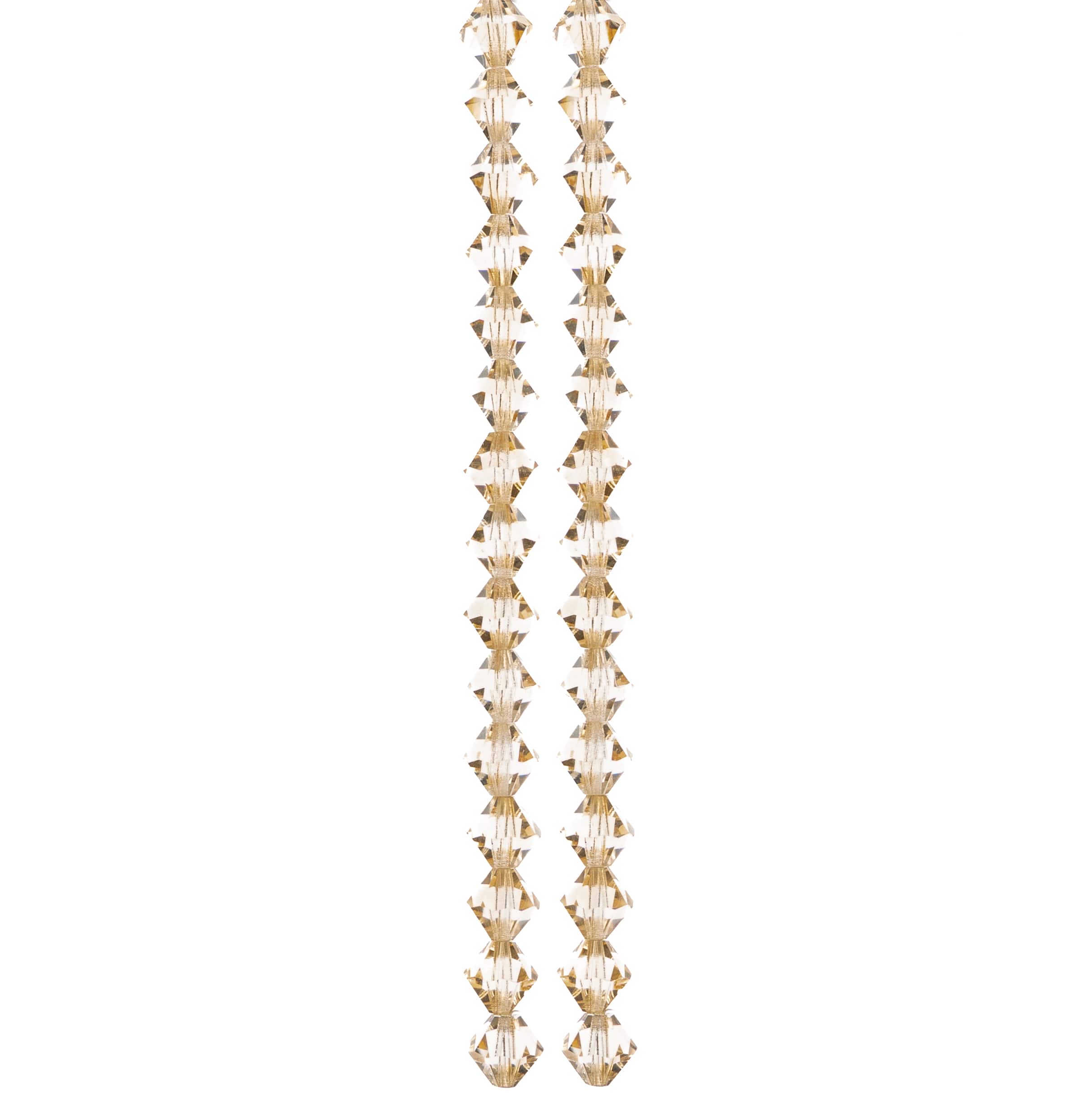 6 Pack: Preciosa Glass Crystal Bicone Beads, 8mm by Bead Landing™