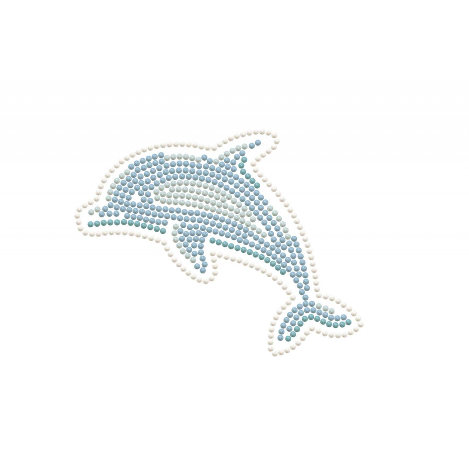 Diamond Dotz® Beginner Dolphin Party Zipper Pouch Diamond Painting Kit