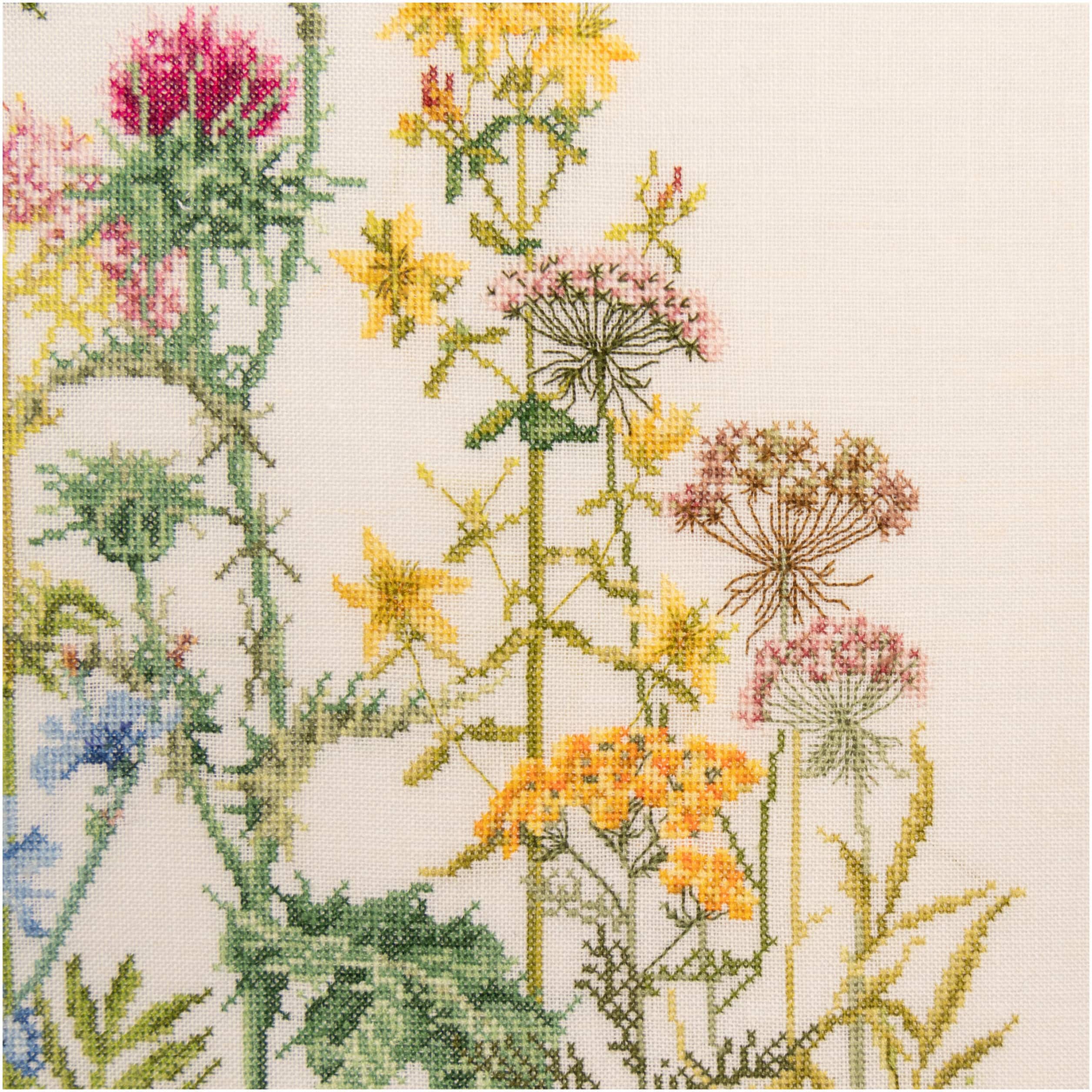 Wild Herbs Counted Cross Stitch Kit by Thea Gouverneur Since 1959®