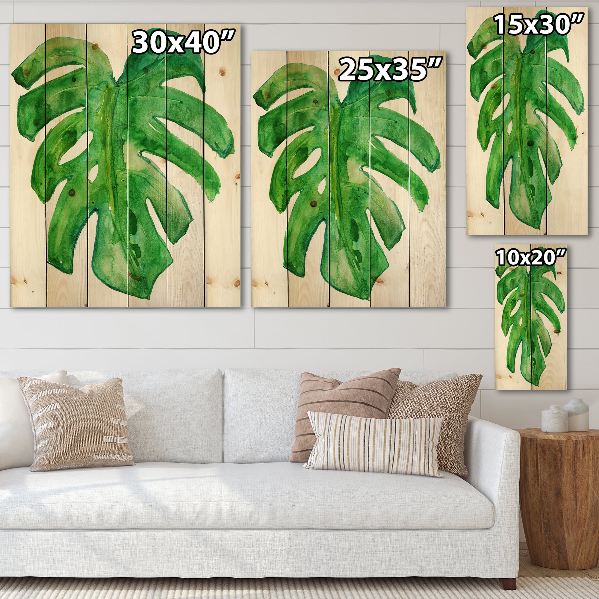 Designart - Tropical Leaf Of Monstera I