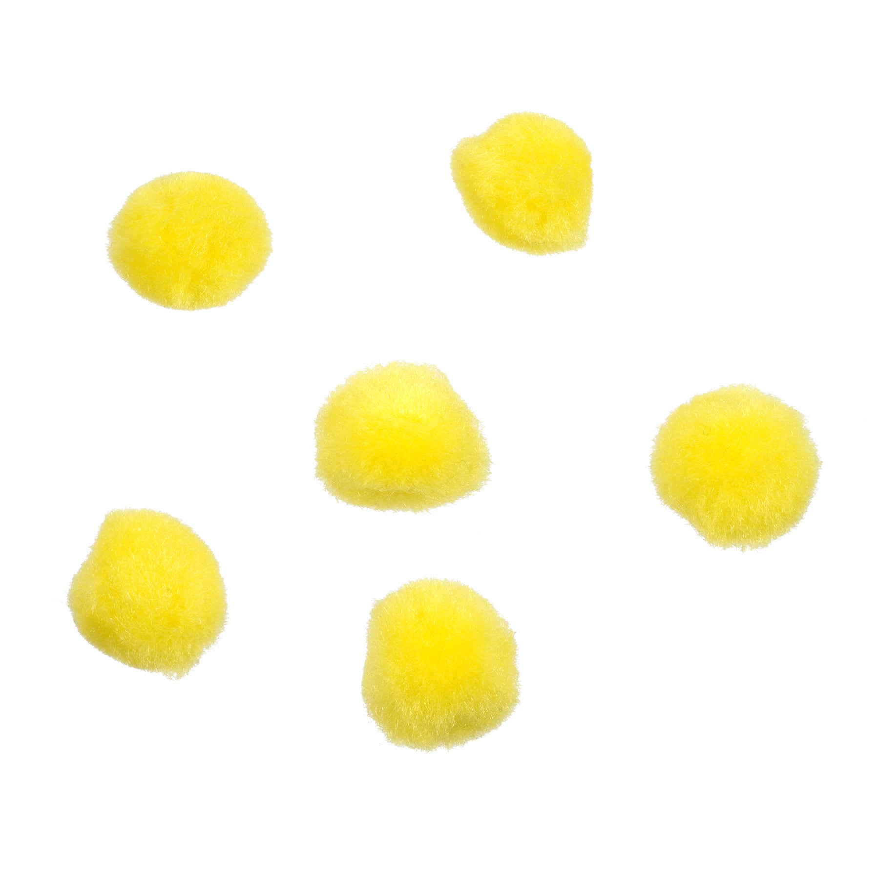 Pompons jaunes Creatology, 65 unités