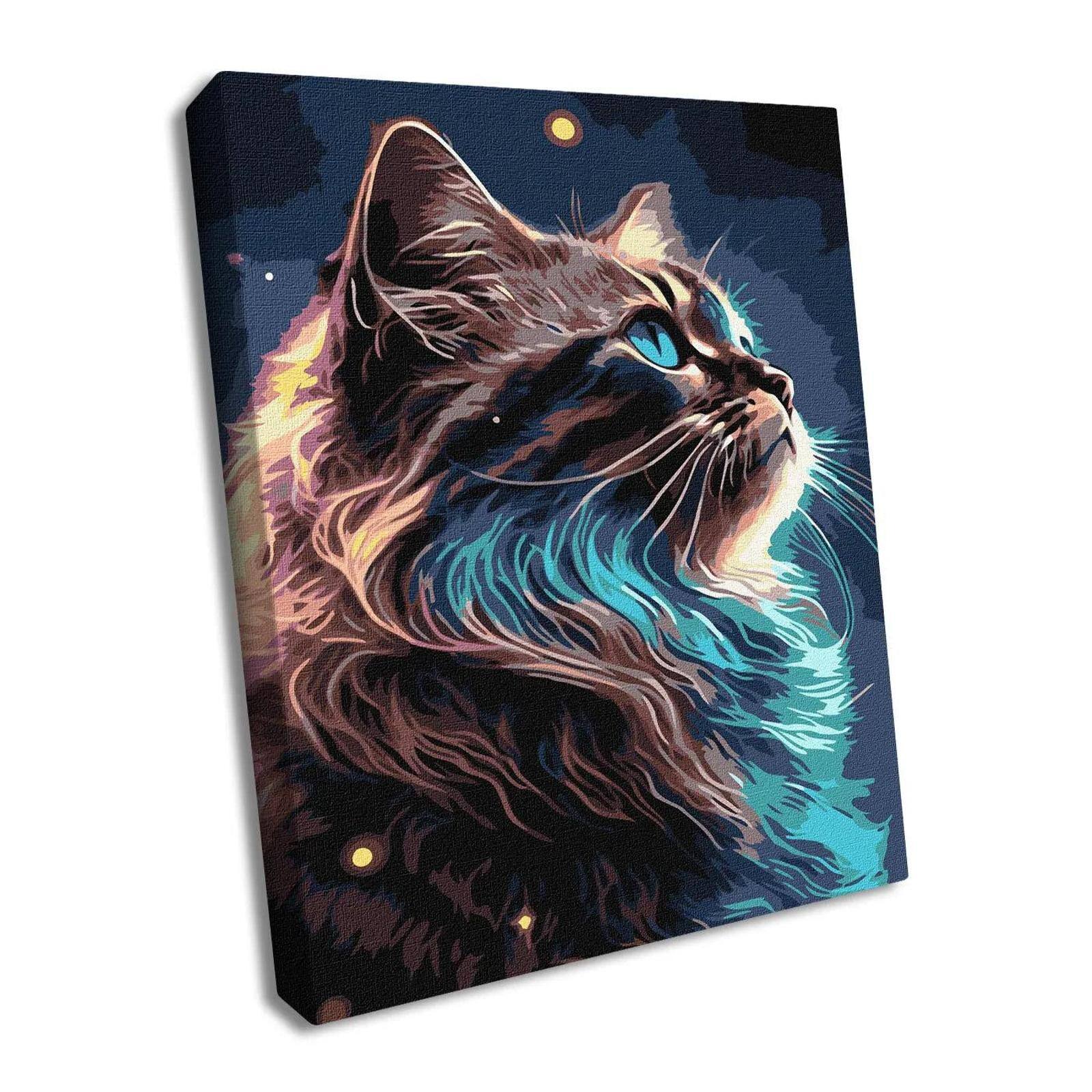 Ideyka The magic of Space Painting by Numbers Kit