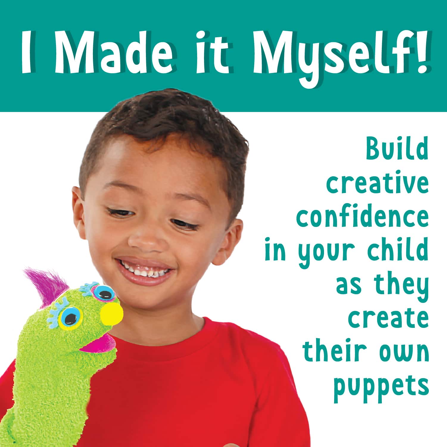 Creativity for Kids Make Your Own Sock Puppets Kit