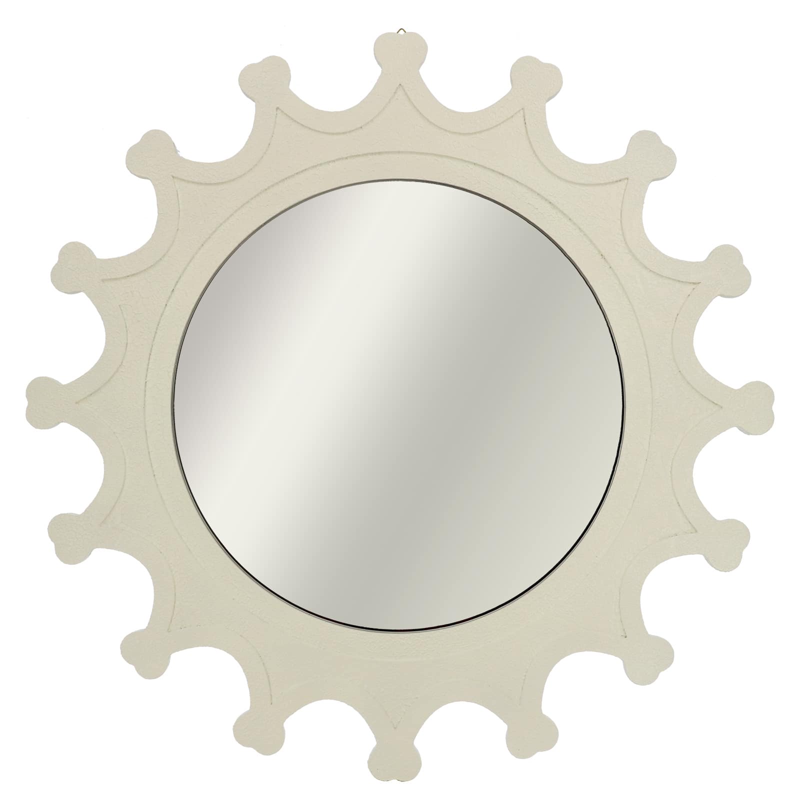 Jonathan Adler x Michaels 35.25" White Cog Mirror Wall Décor