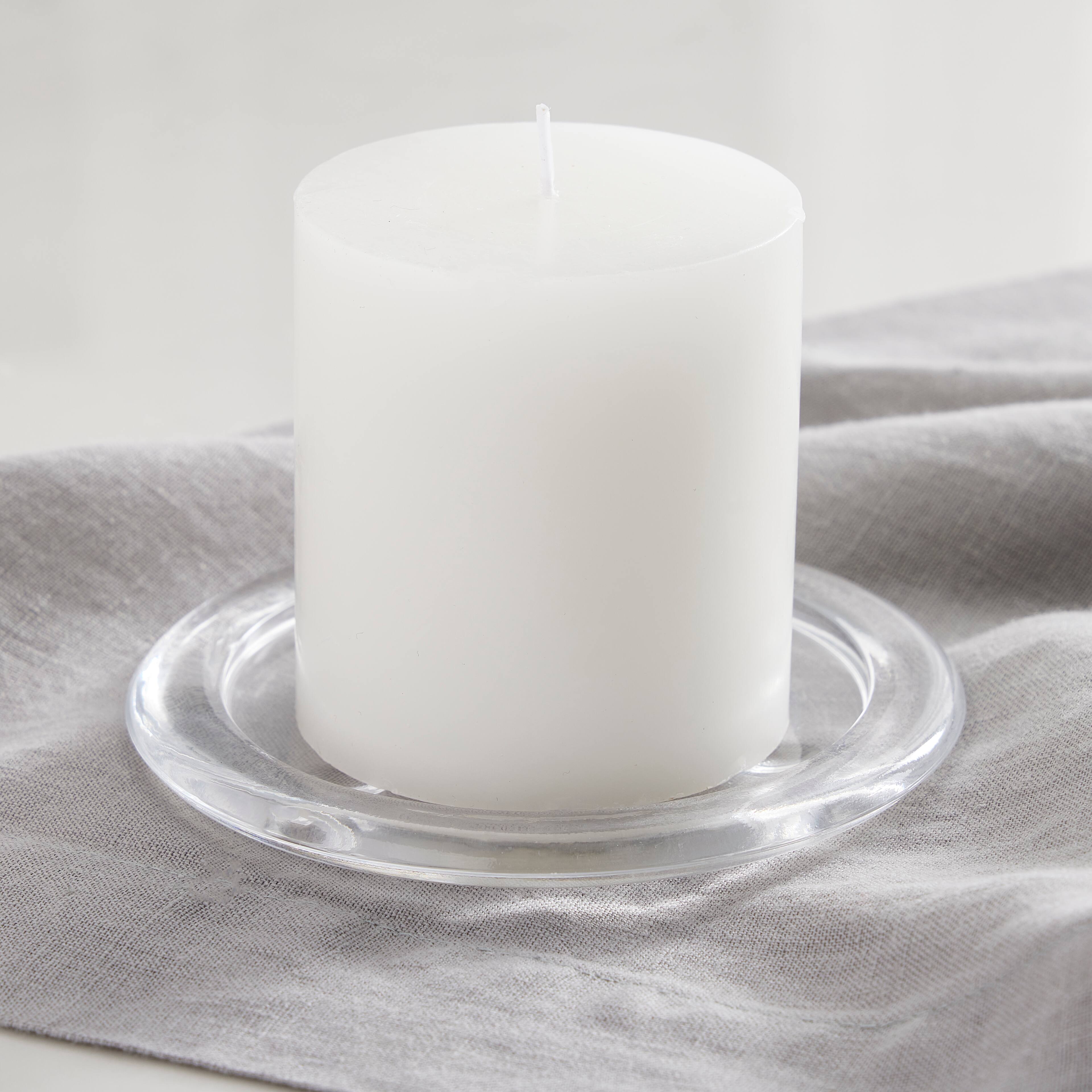 Ashland® Glass Candle Plate
