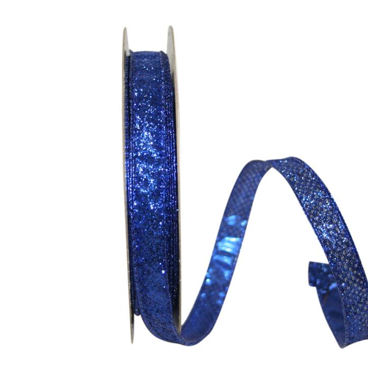 JAM Paper 5/8" x 25yd. Glitter Lamé Wired Ribbon