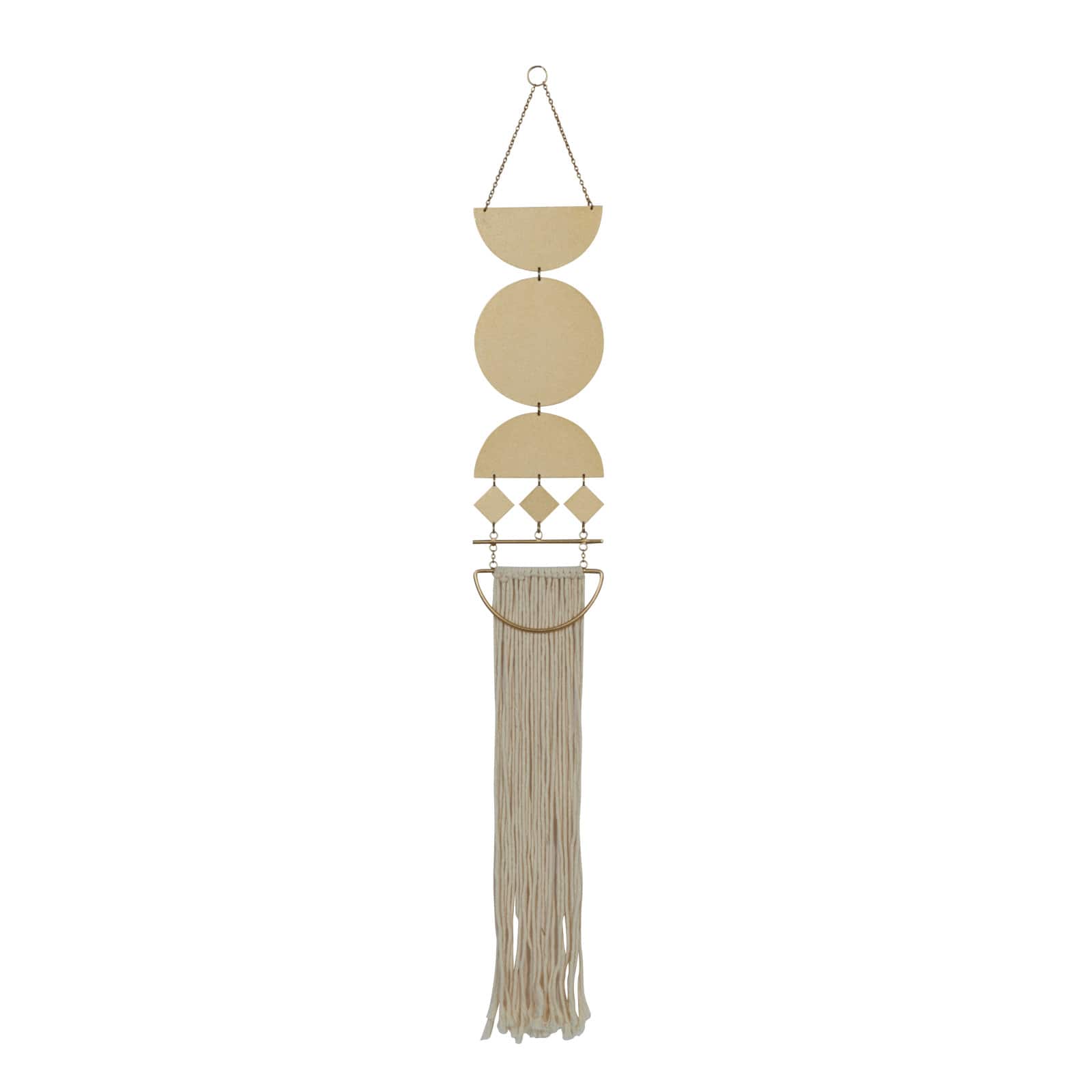 45" Gold Metal Vintage Wall Décor