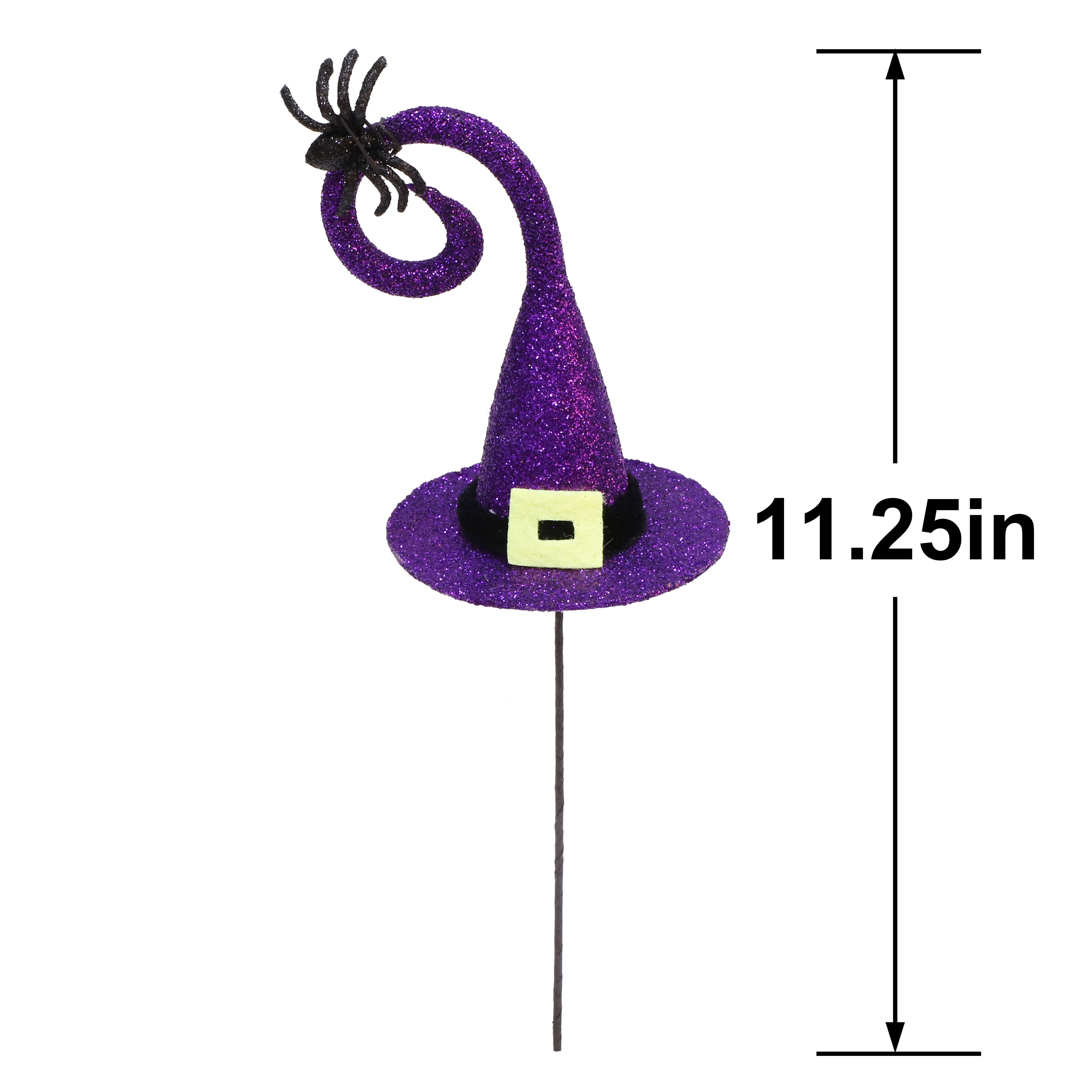 11.25" Witch Hat Pick with Spider by Ashland
