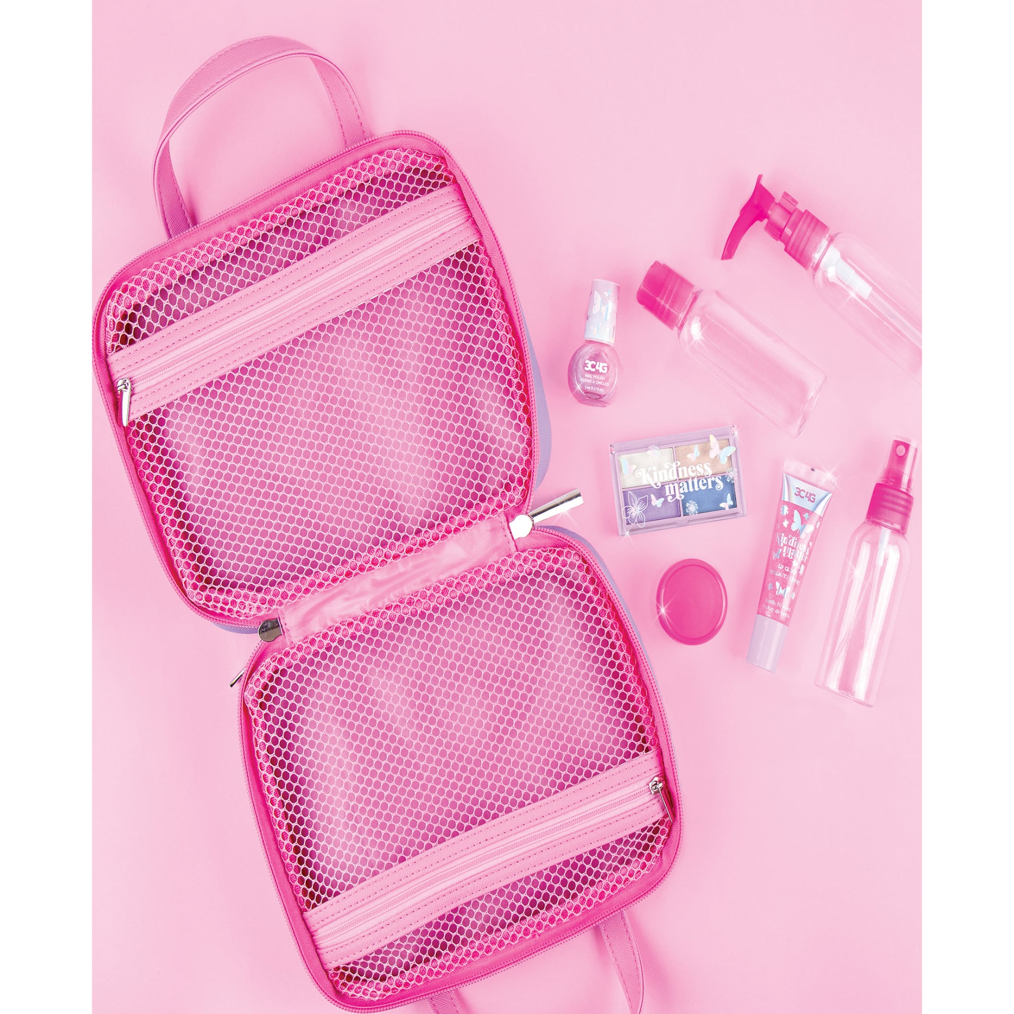 Make It Real™ 3C4G Butterfly Away Travel & Cosmetic Set