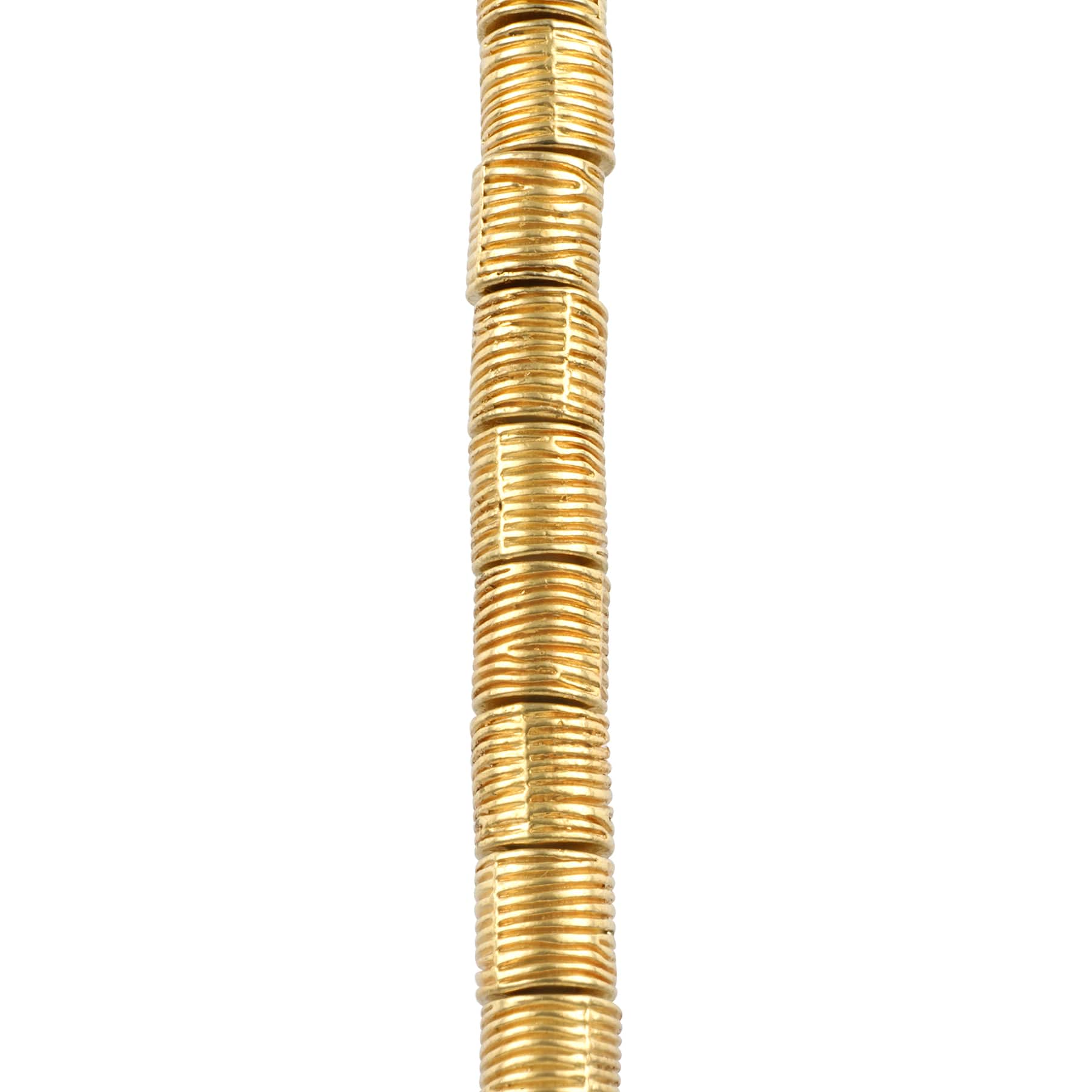 12 Pack: Metal Tube Beads, 6mm by Bead Landing™