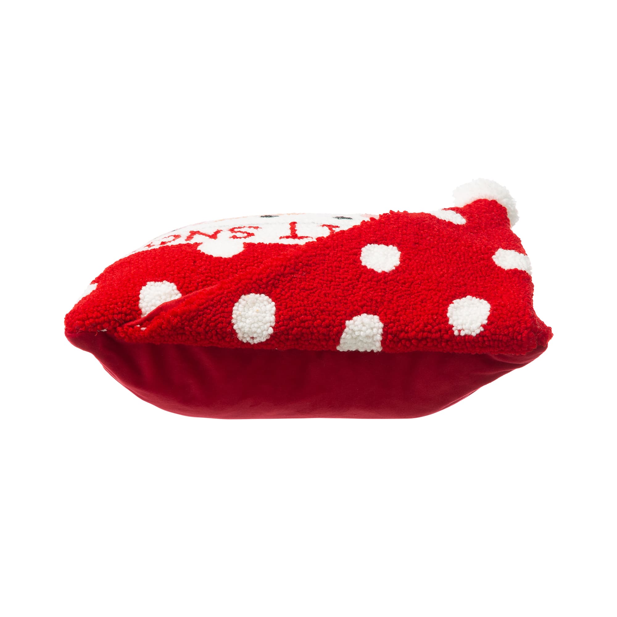 Glitzhome® Hooked 3D Snowman Pillow Set