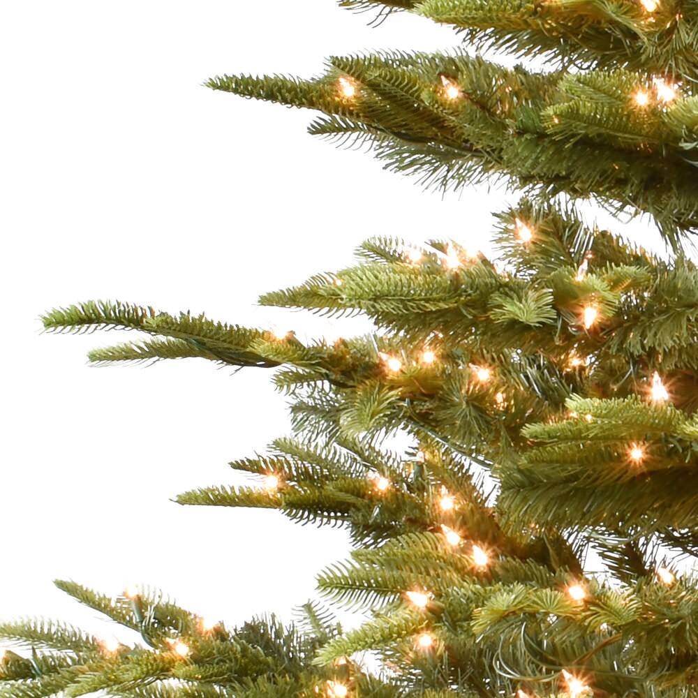 6 Pack: 4.5ft. Pre-Lit Aspen Fir Artificial Christmas Tree, Clear Lights