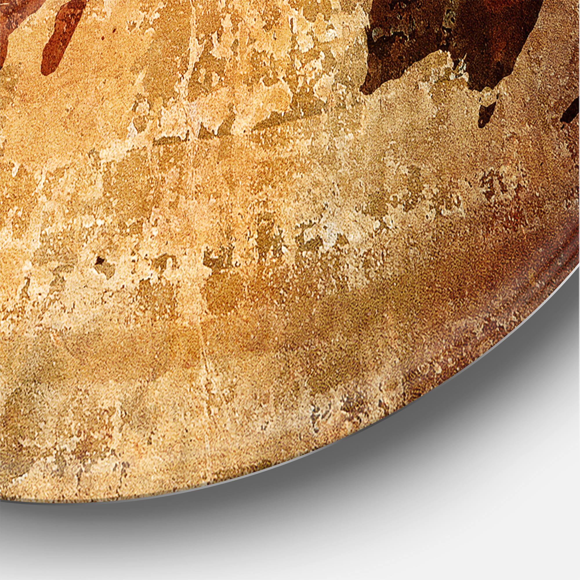 Designart - Ancient Map of The World XI