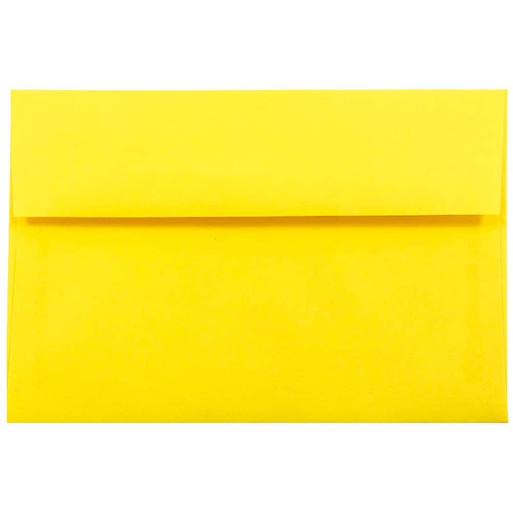 JAM Paper A10 Colored Invitation Envelopes, 50ct.
