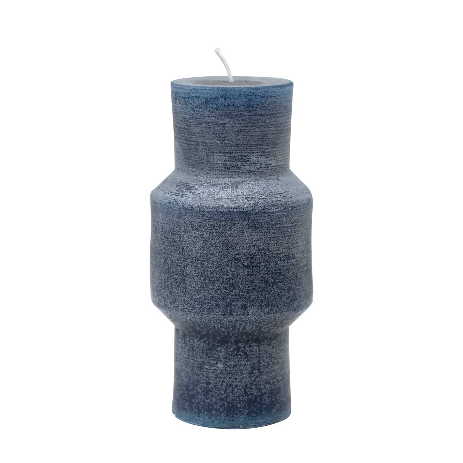 Hello Honey® 3" x 6" Marine Unscented Totem Pillar Candle