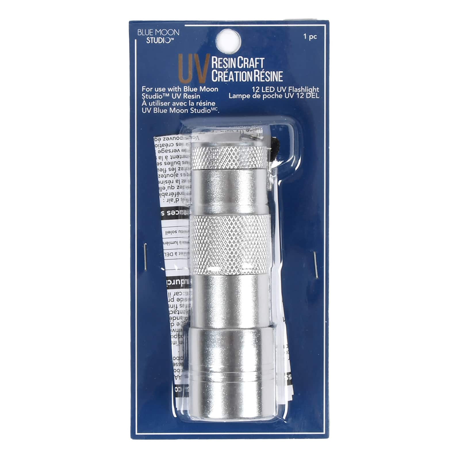 Blue Moon Studio™ UV Resin Craft 12 LED UV Flashlight