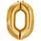 34" Gold Number Foil Balloon