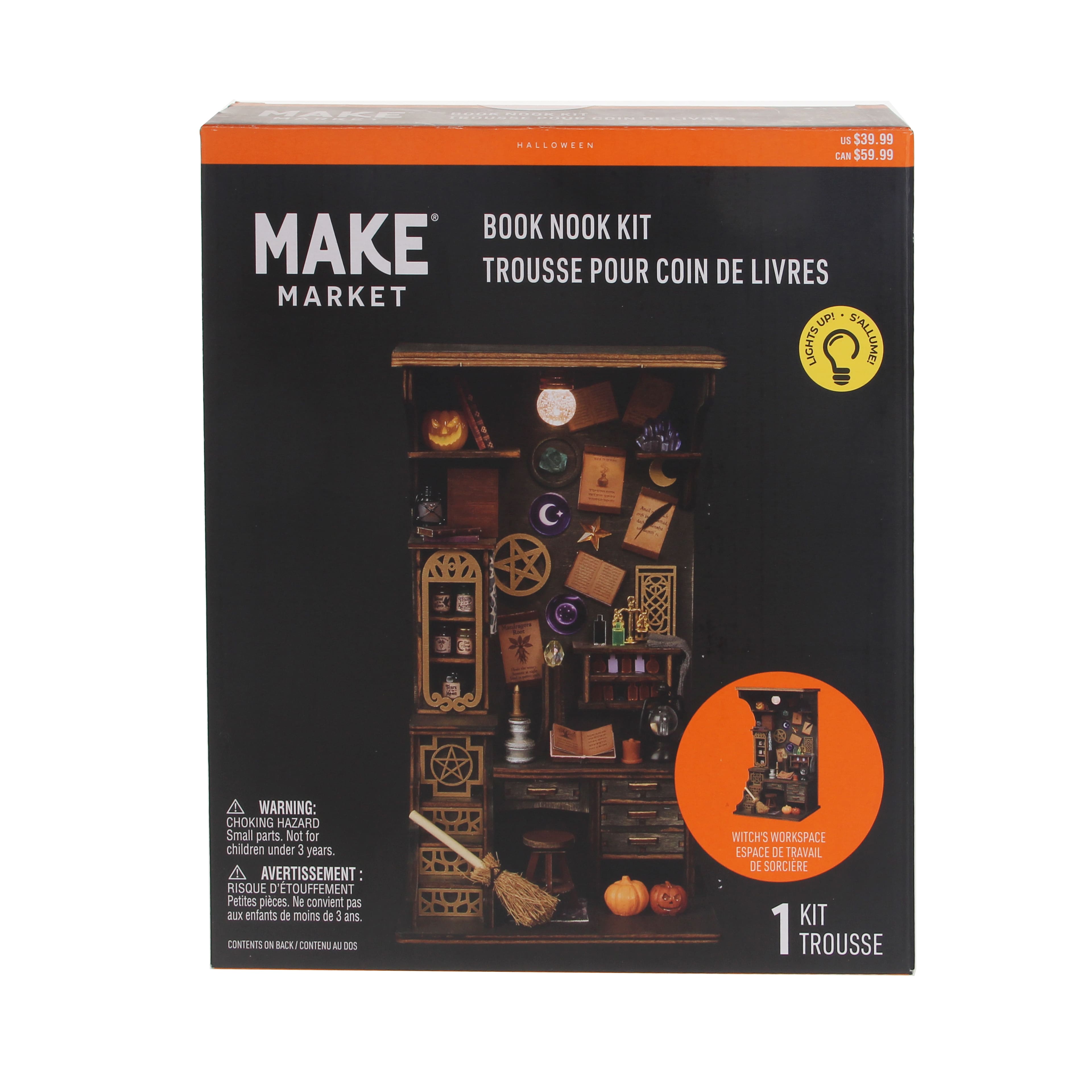 Witch's Workspace DIY Book Nook Kit by Make Market®