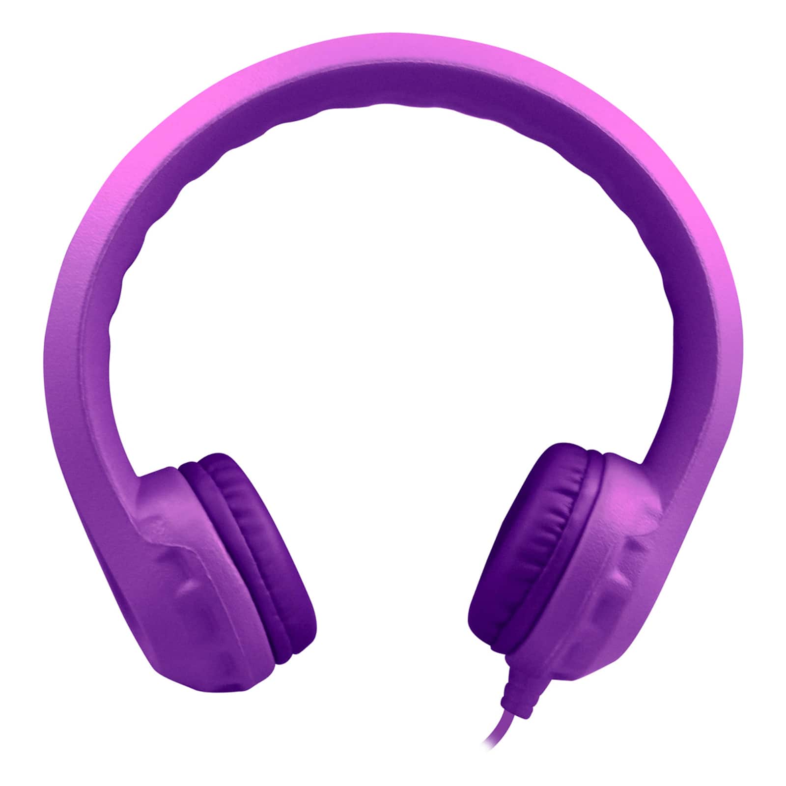 HamiltonBuhl® Flex-Phones™ Purple Indestructible Foam Headphones