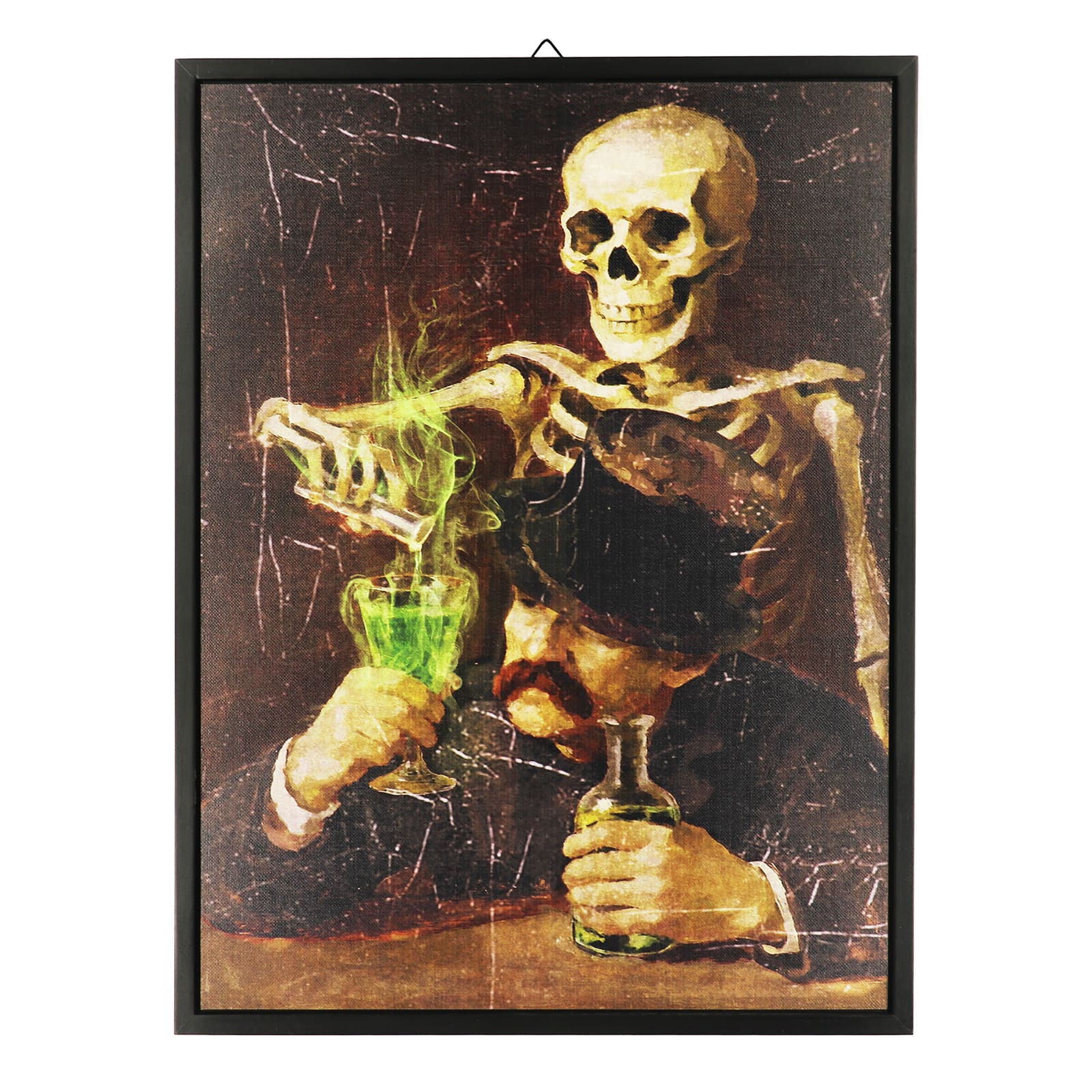 Skeleton & Absinthe Framed Wall Décor by Ashland®